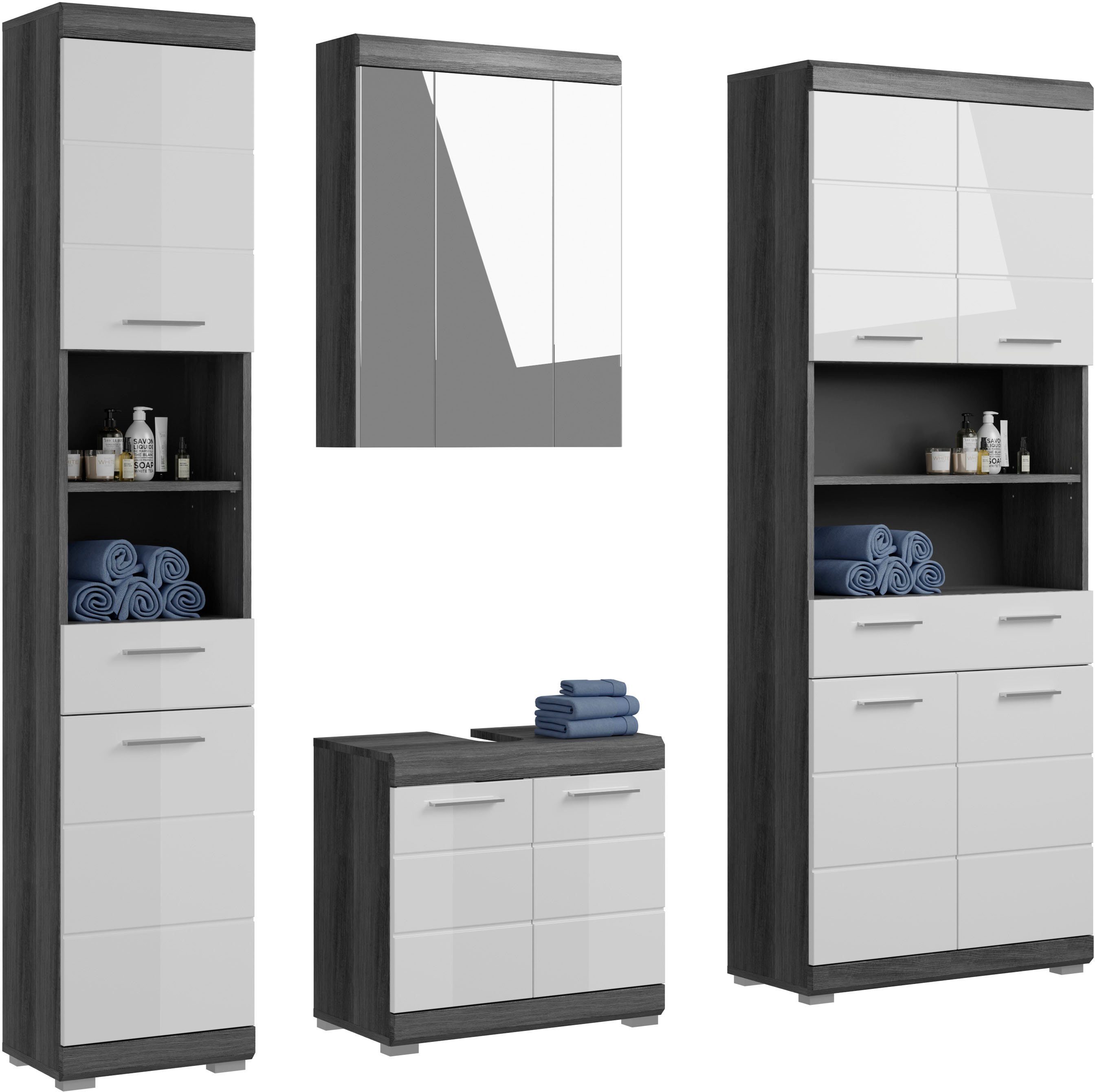 INOSIGN Badmöbel-Set Siena, 4 teilig, bestehend günstig online kaufen