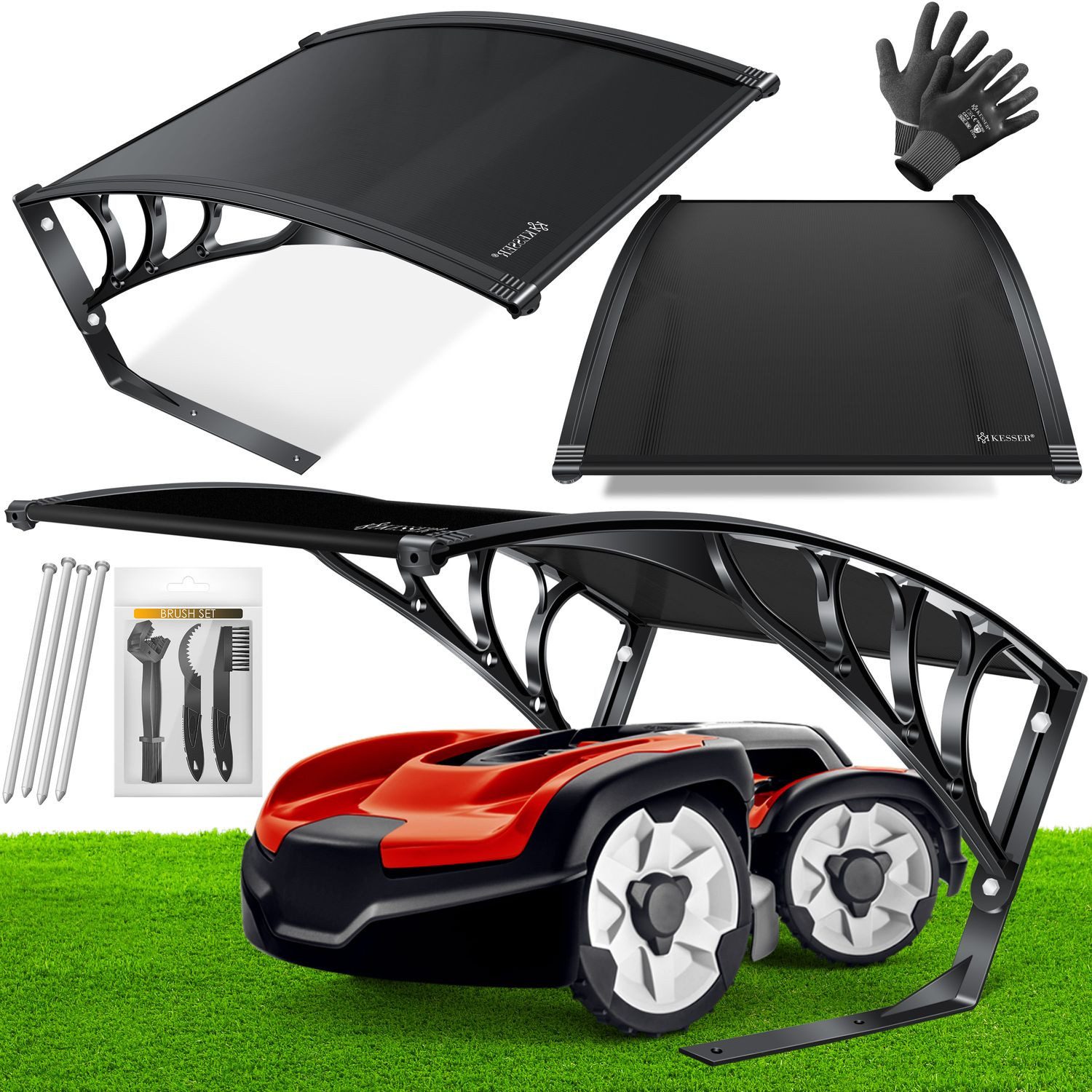 KESSER Mähroboter-Garage, Mähroboter Garage Dach Carport günstig online kaufen
