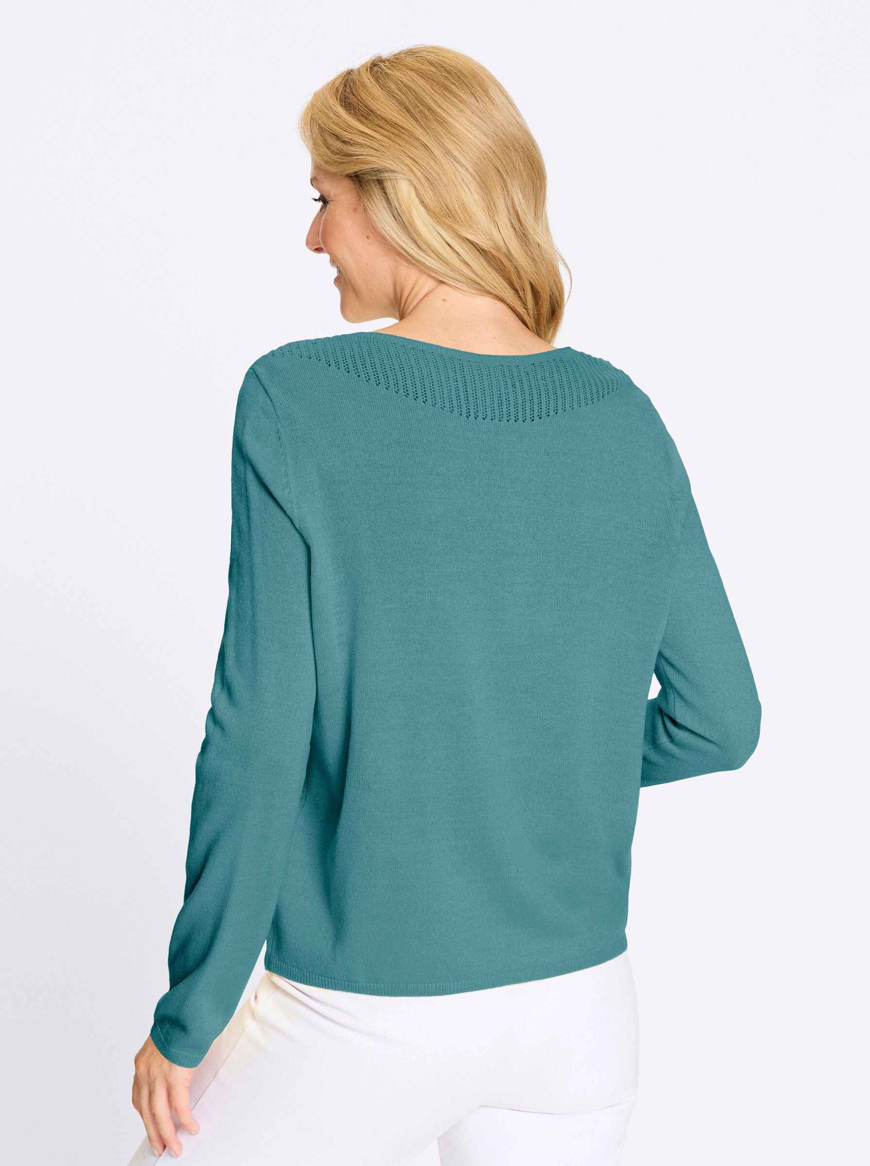 Sieh an! Strickpullover Langarm-Pullover . günstig online kaufen