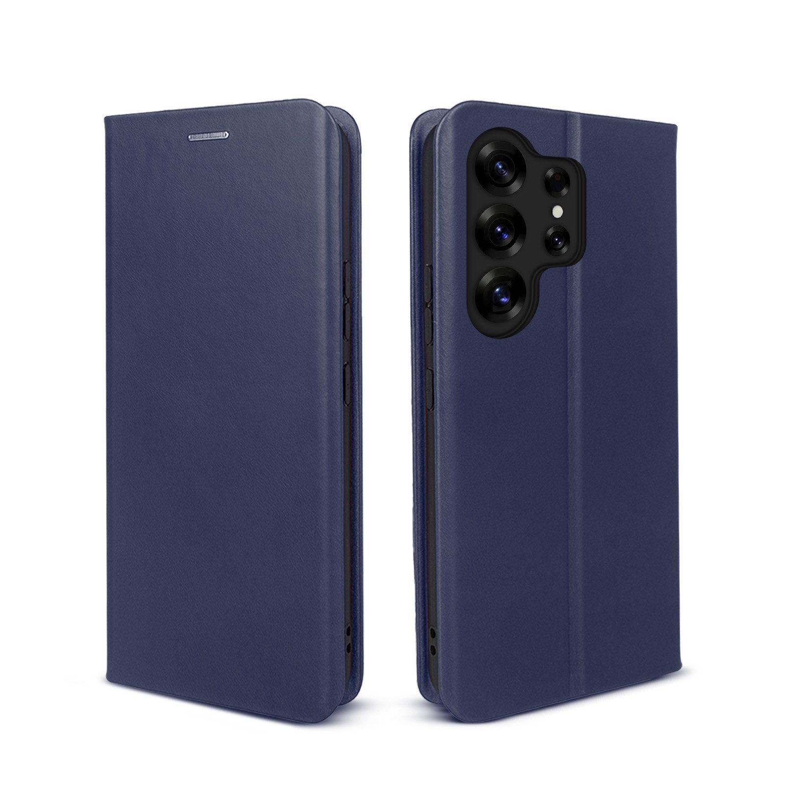 Tec-Expert Handyhülle Echtleder Klapp Hülle für Samsung Galaxy S26 Ultra, Cover Klapphülle Case mit Kartenfach RFID Schutz aufstellbar
