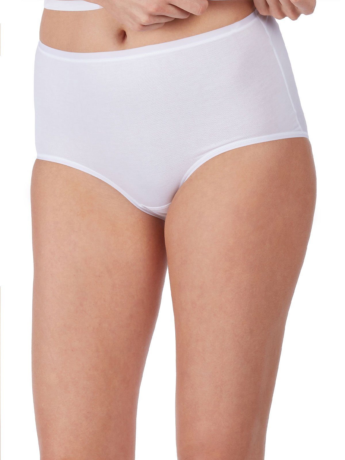 HUBER Slip Damen Maxi Slip 2er Pack Cotton 2 Pack (Packung, 2-St) Zwickel