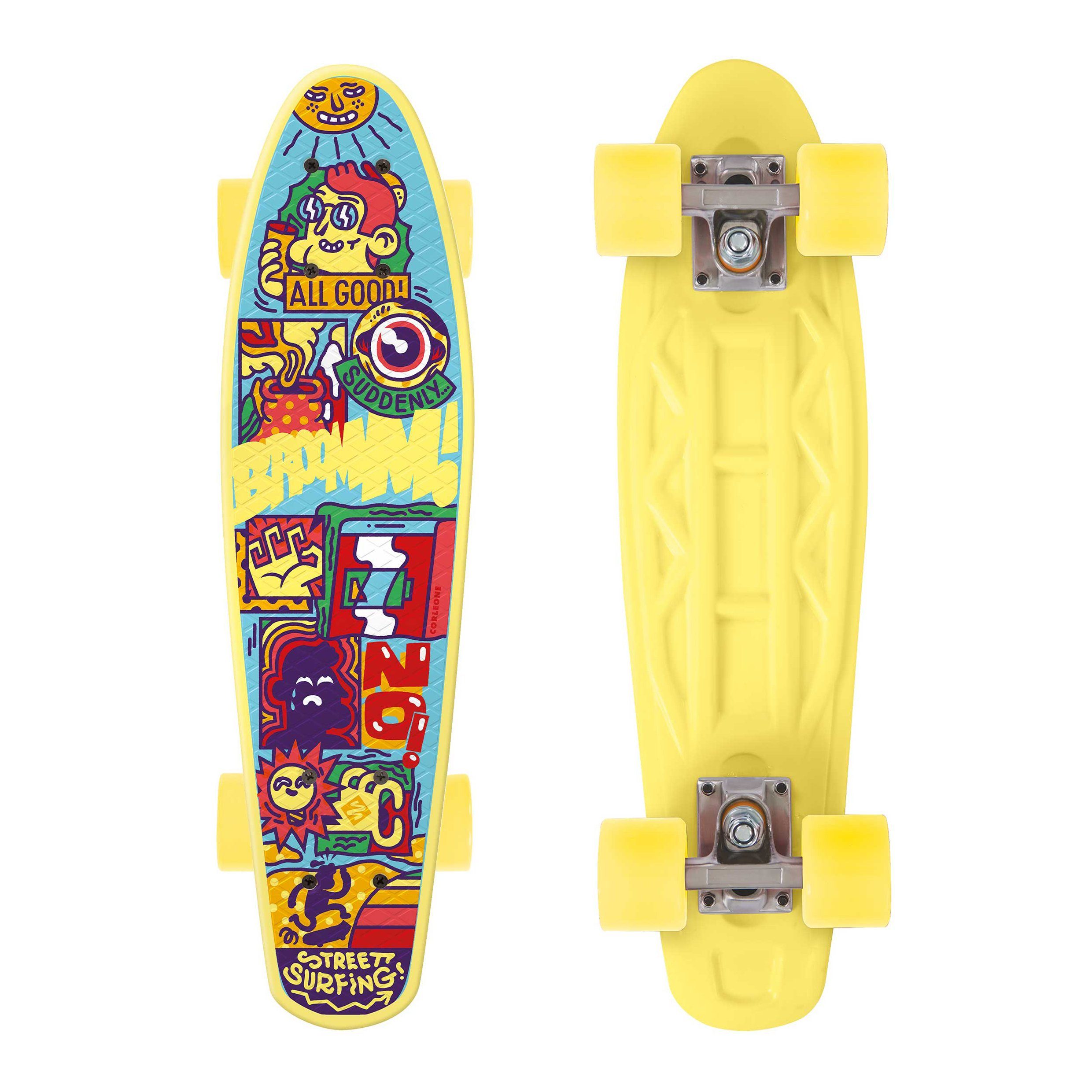 Street Surfing Miniskateboard Street Surfing - CORLEONE BOARD All Good (Artist Series)