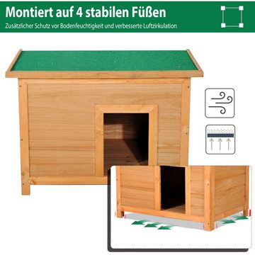 PawHut Hundehütte Hundehaus