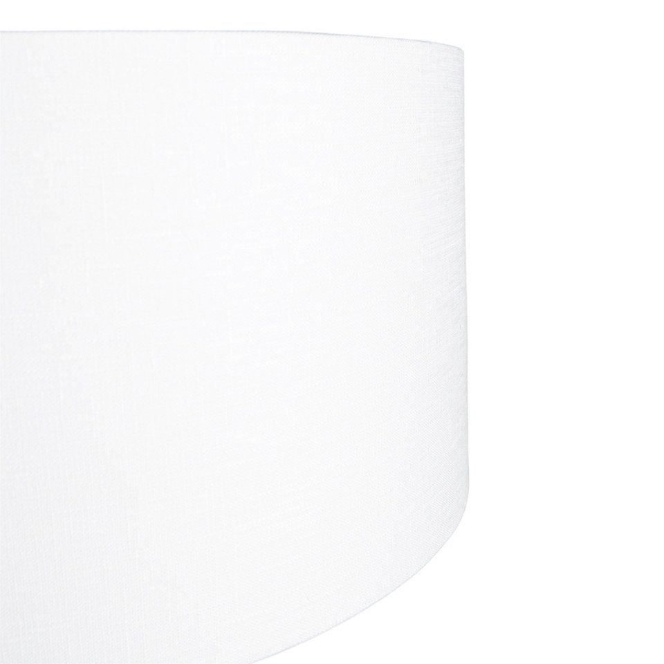 Qazqa Wandleuchte Arc, ohne Leuchtmittel, Warmweiß, QAZQA Wand­leuchte, e27, Weiß, Stahl, Retro