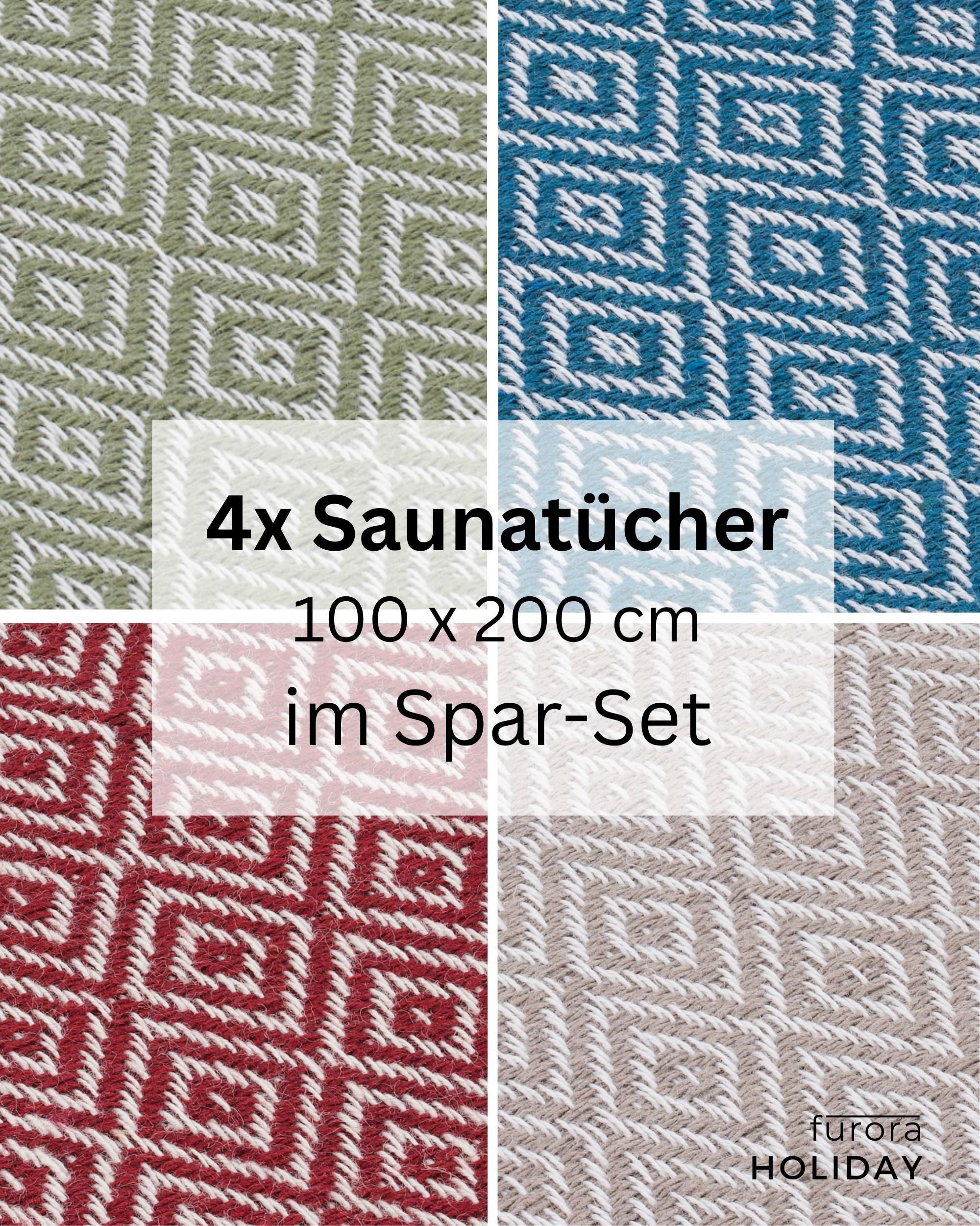 furora HOLIDAY Saunatuch Saunahandtuch Saunatuch Damen + Herren, Hamamtuch günstig online kaufen