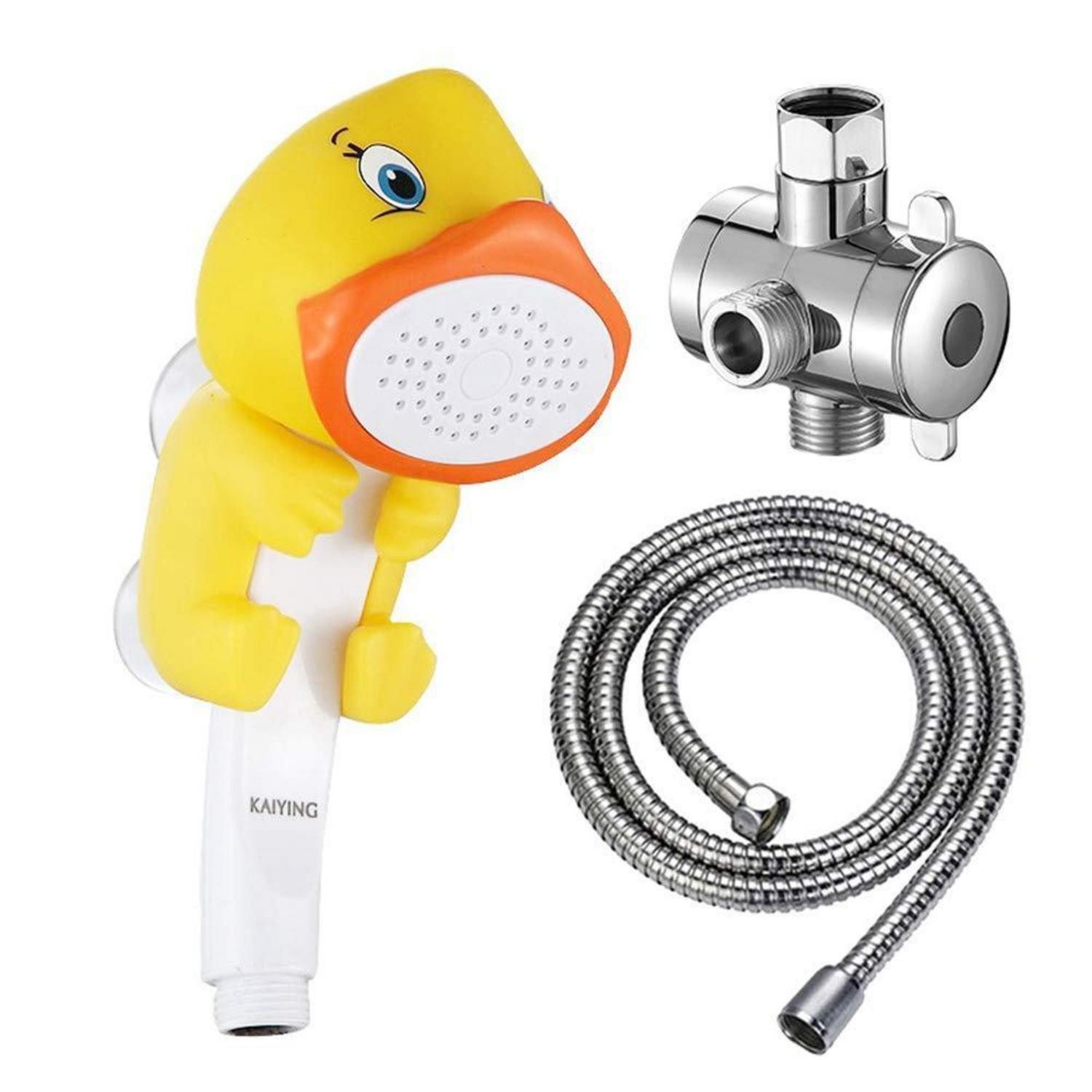 LuxusKollektion Handbrause Duschkopf Kinder Cartoon Ente Gelb Handduschkopf Ente Duschkopf Set