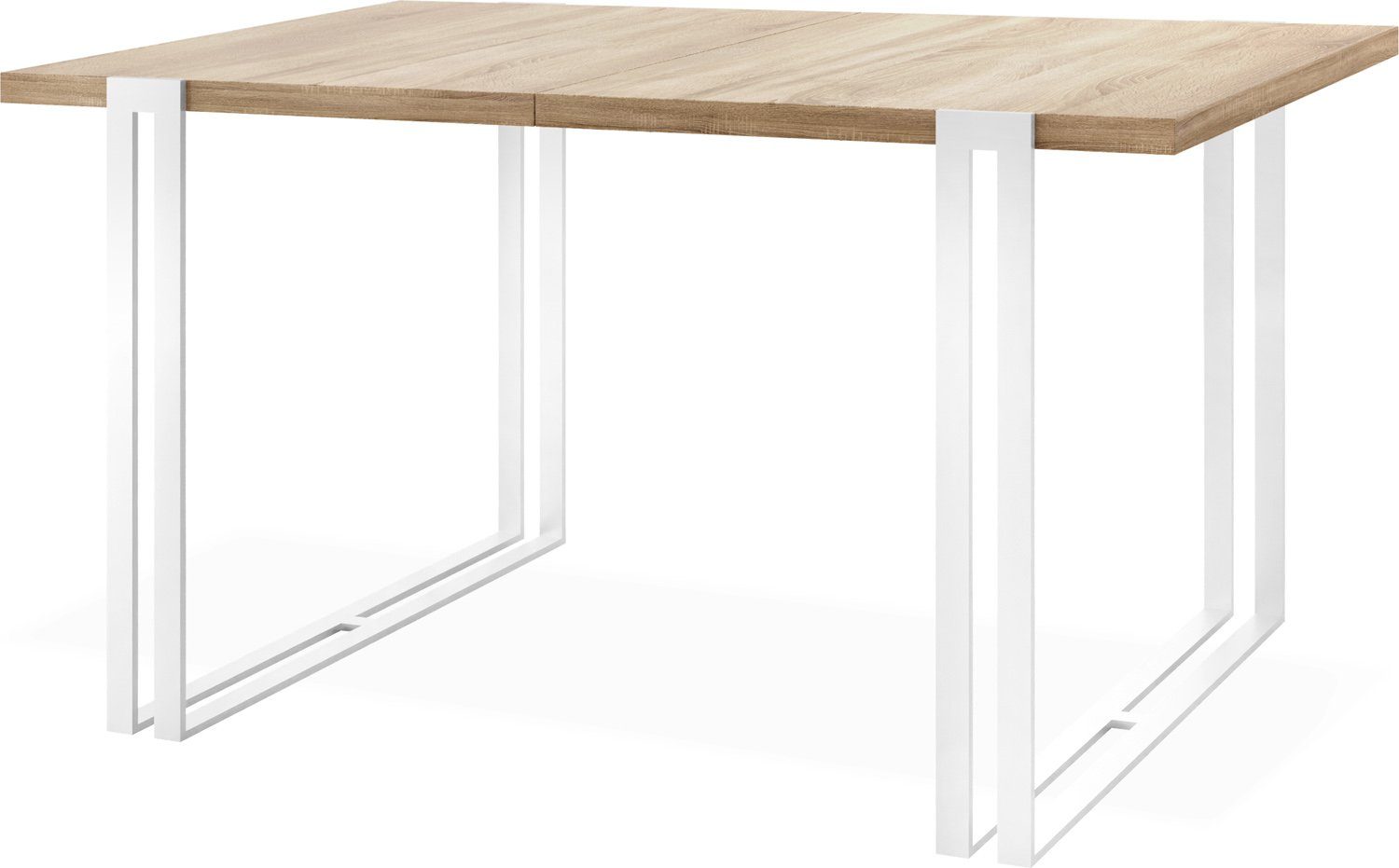 WFL Lilo, Glamour Ausziehbar Metallbeinen GROUP Tisch Loft-Stil im mit Esstisch