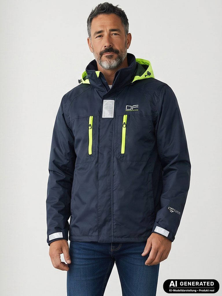 Dry Fashion Regenjacke Baltic Herren Segeljacke Baltic - wasserdicht winddicht atmungsaktiv