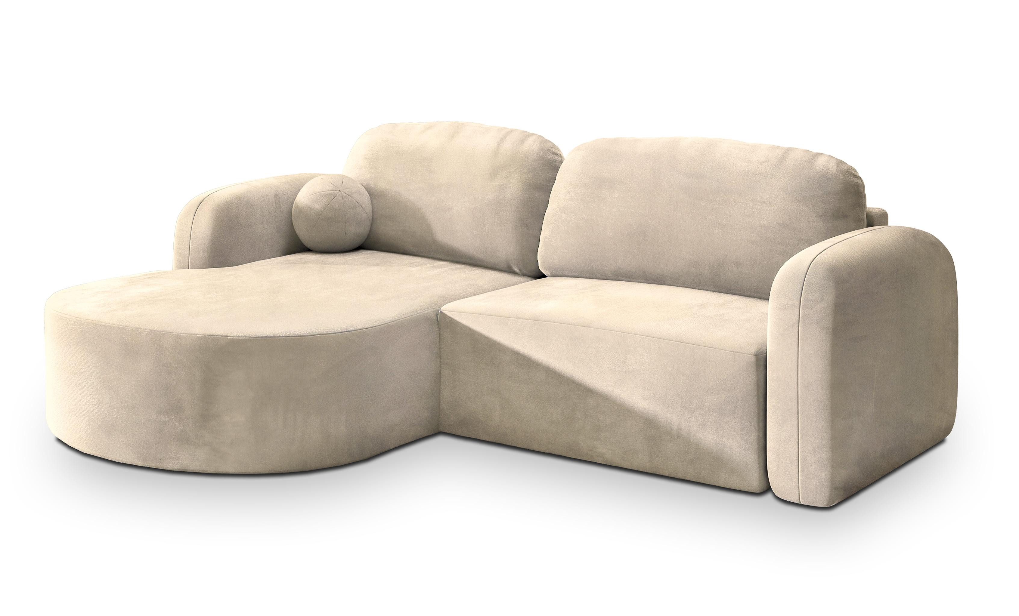 Masseno Ecksofa AMILIA mit Schlaffunktion L-Form, günstig online kaufen