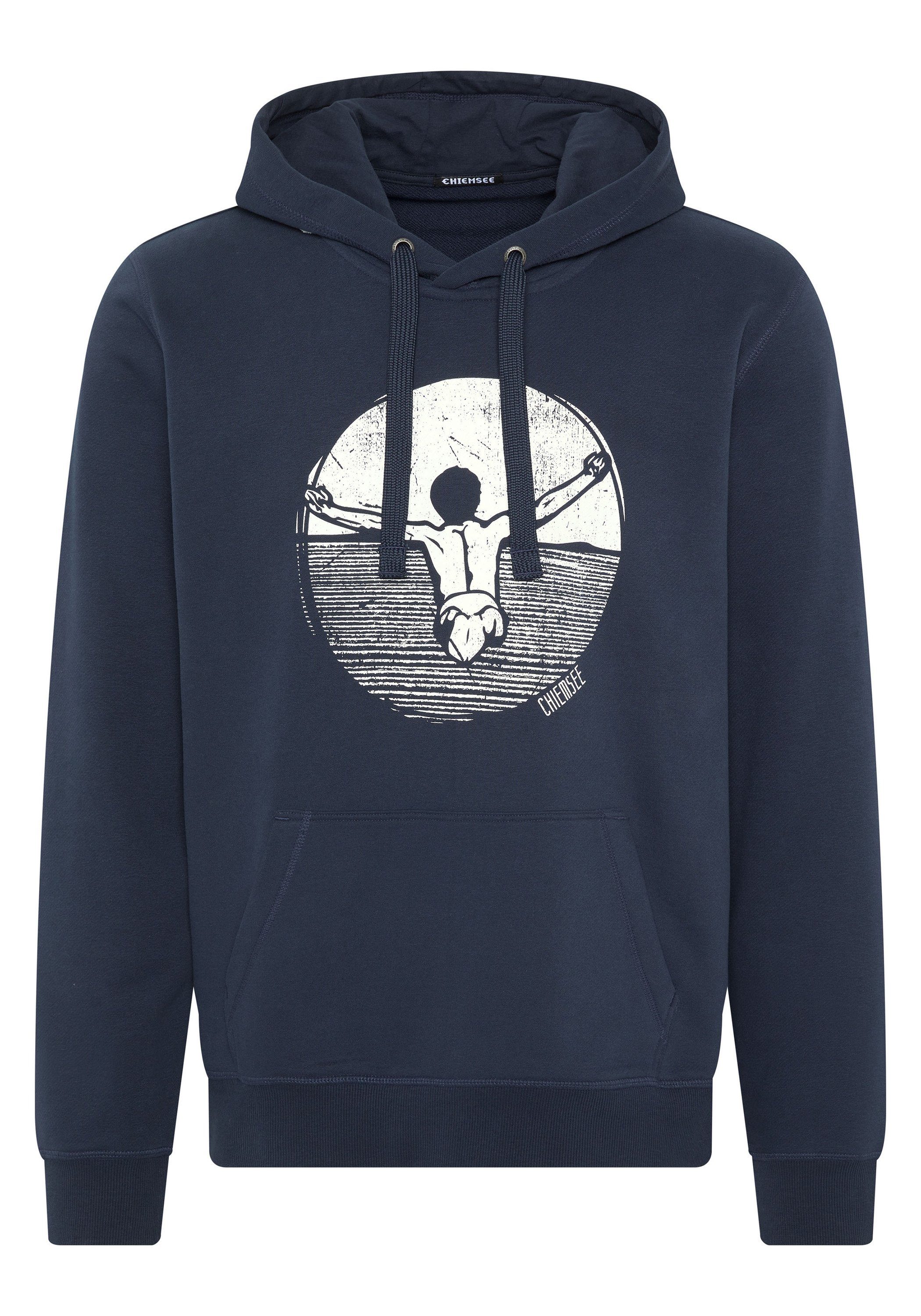 Chiemsee Kapuzensweatshirt Hoodie mit Jumper-Motiv 1