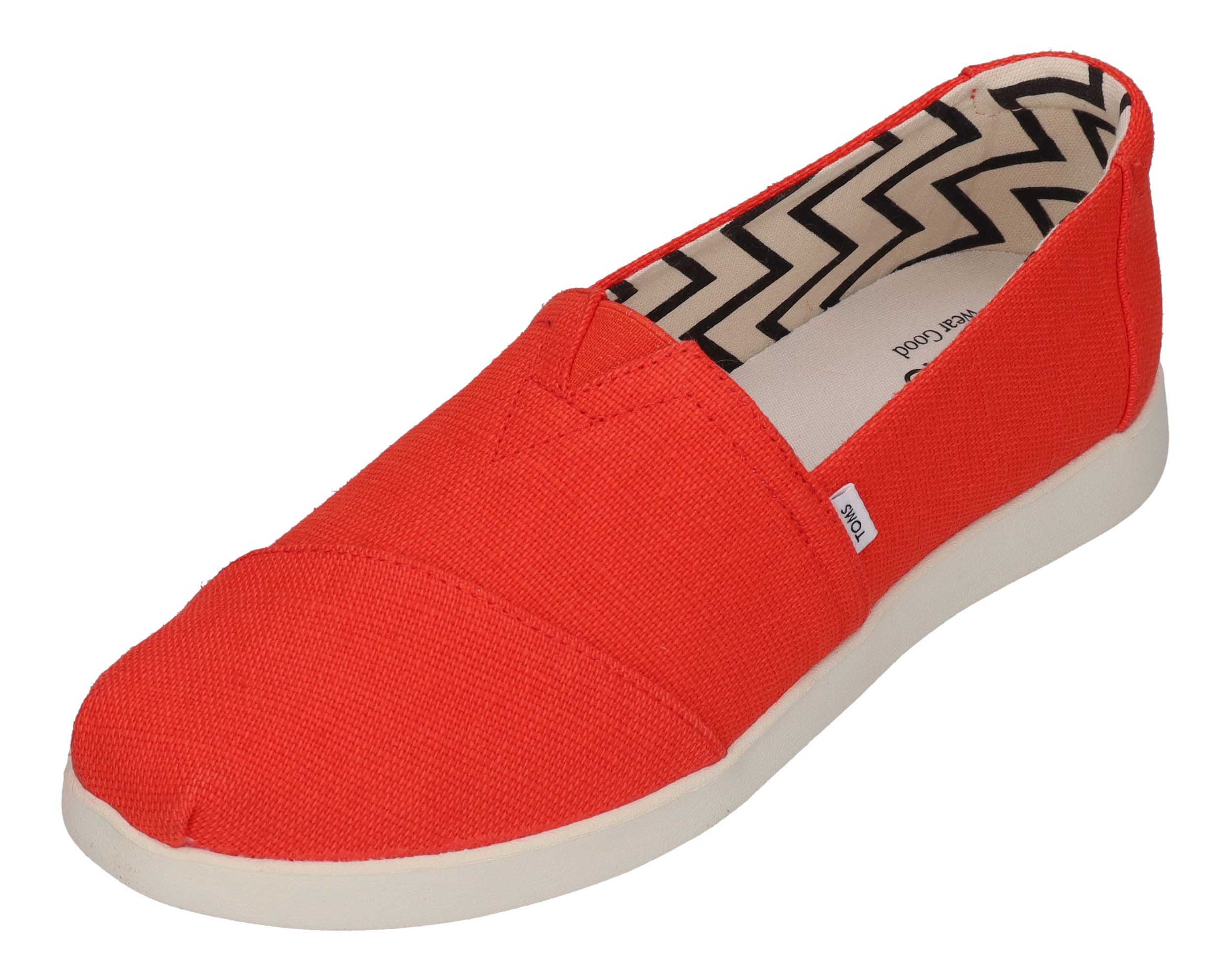 TOMS ALPARGATA PLUS Espadrille Flame Heritage