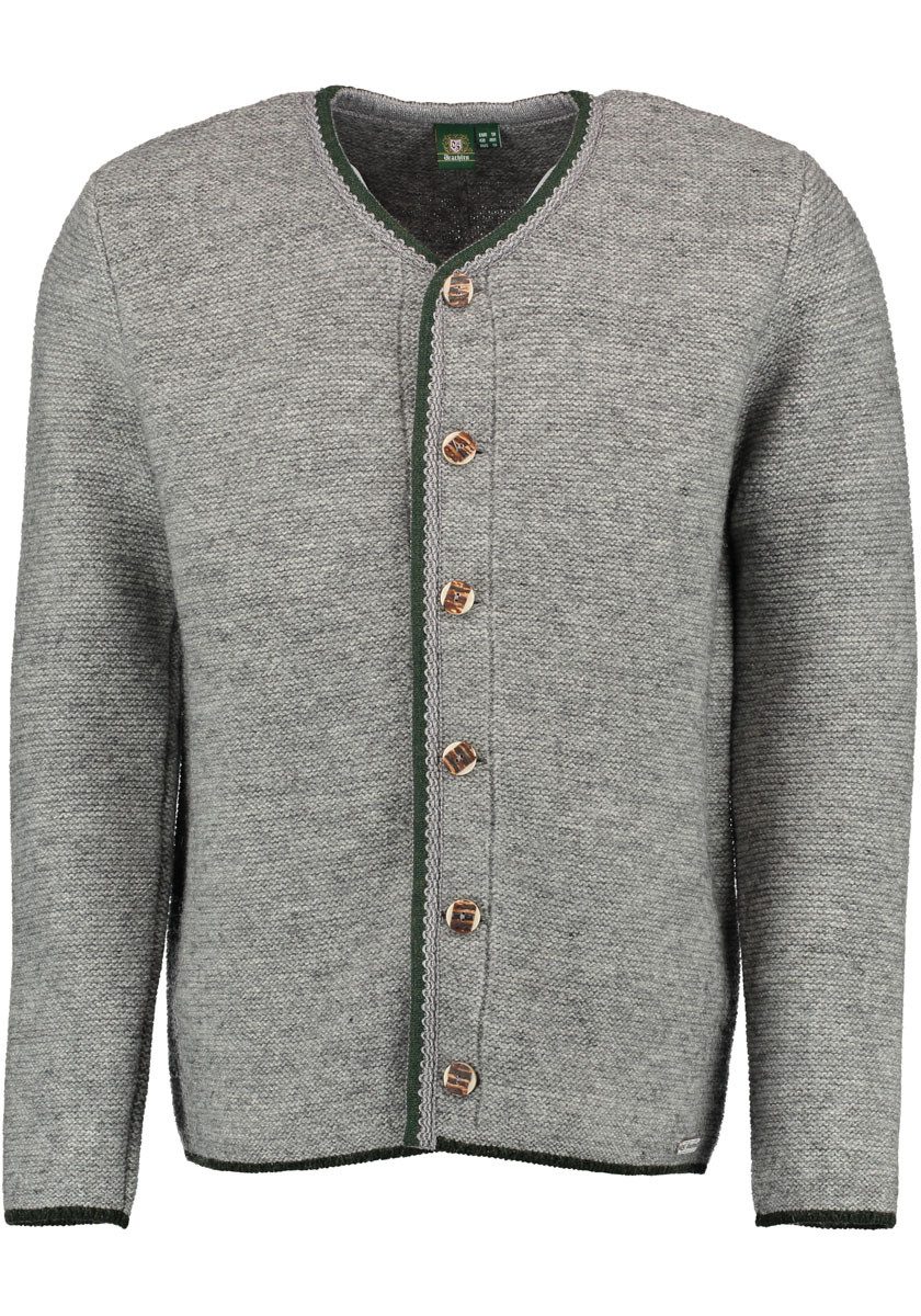 OS Trachten Strickjacke Xaluna Rundhalsausschnitt günstig online kaufen