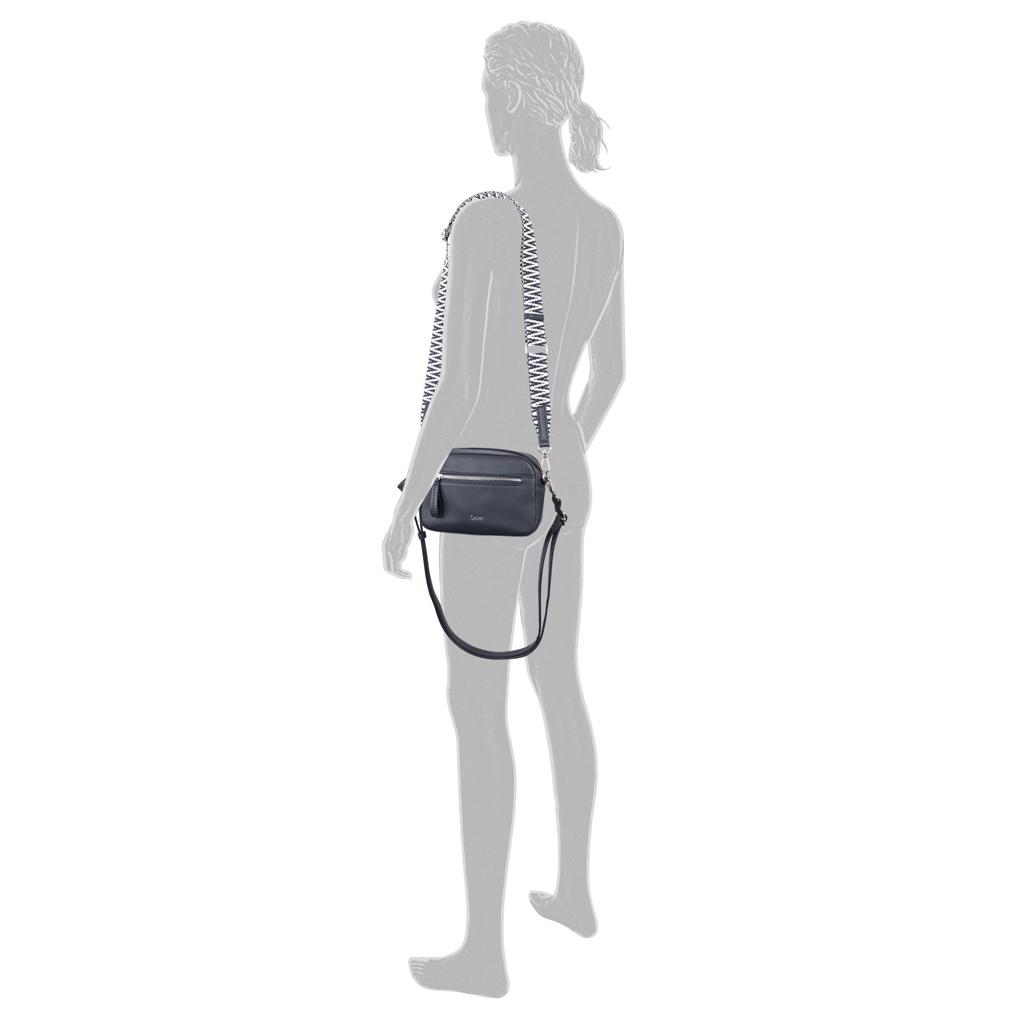 Gabor Handtasche Silena, hochwertig gewebte Gurtband und ein filigranes Log günstig online kaufen