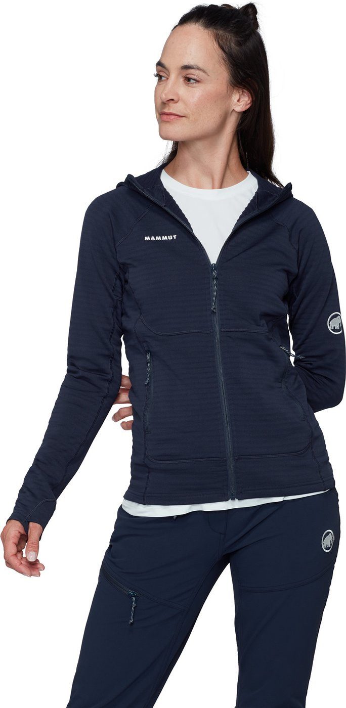 Mammut Fleecejacke Taiss ML Hooded Jacket Women marine