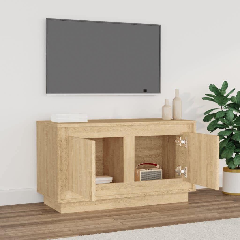 vidaXL TV-Schrank TV-Schrank Sonoma-Eiche 80x35x45 cm günstig online kaufen