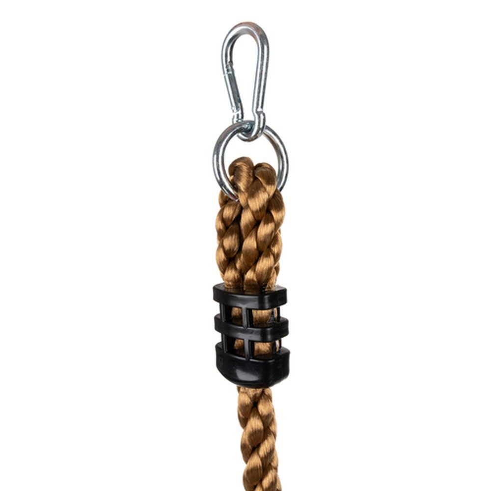 KRUZZEL Kletterseil Seilkletterschaukel Gartenschaukel (Spar-Set, 1-tlg., bis 100 kg), Outdoor-Spielgerät kombiniert Tellerschaukel mit Kletterseil