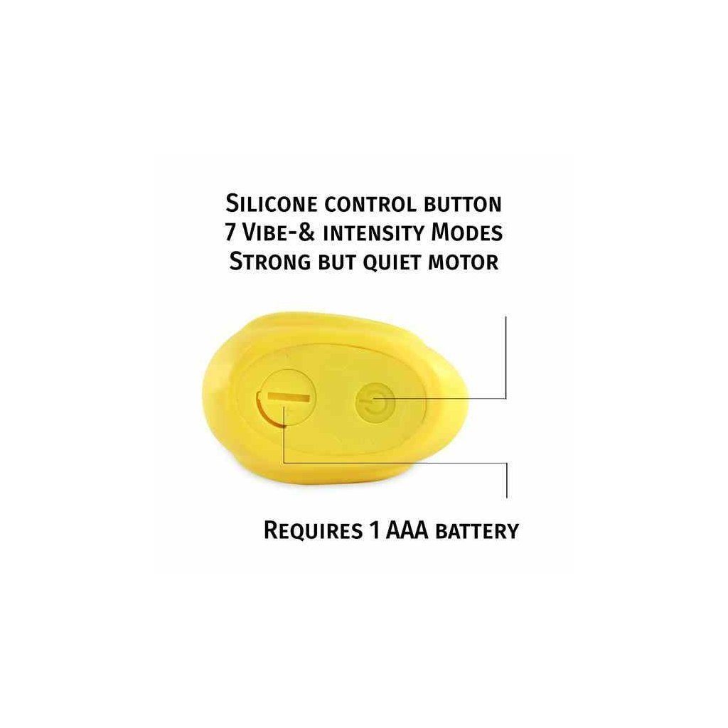 I Rub Badeente - vibrierende Classic (Yellow), TEAZE BIG My Auflege-Vibrator TOYS Duckie 2.0
