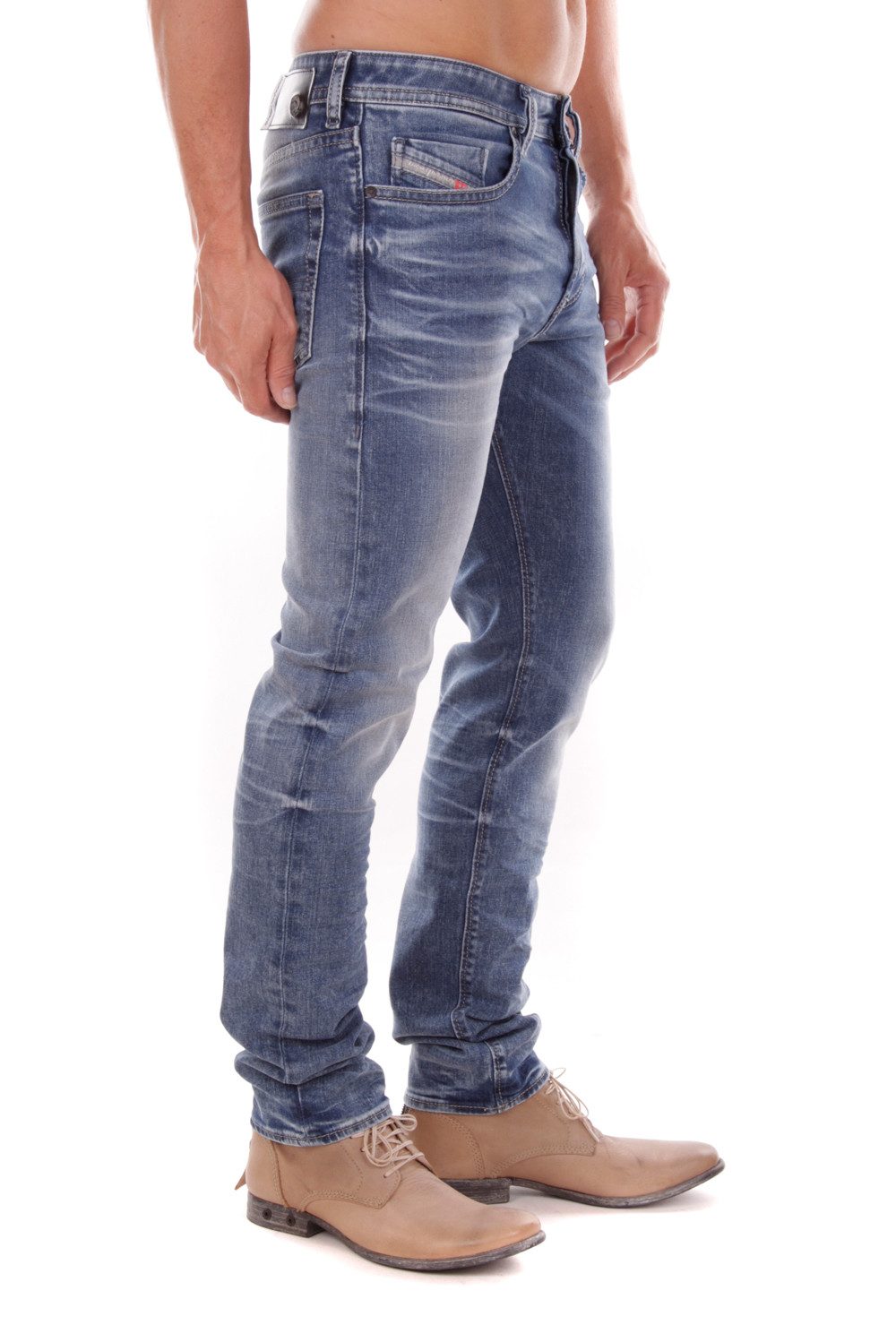Diesel Tapered-fit-Jeans Diesel Buster 0853I_Stretch Herren günstig online kaufen