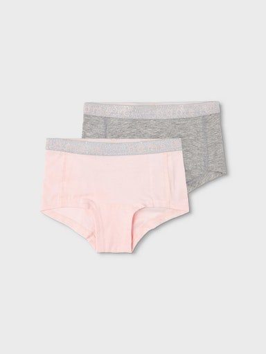 Name It Hipster NKFHIPSTER 2P (Packung, 2-St) Barely Pink | Hipster-Panties
