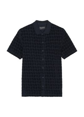 Marc O'Polo Poloshirt mit eingewebtem Jacquard-Muster