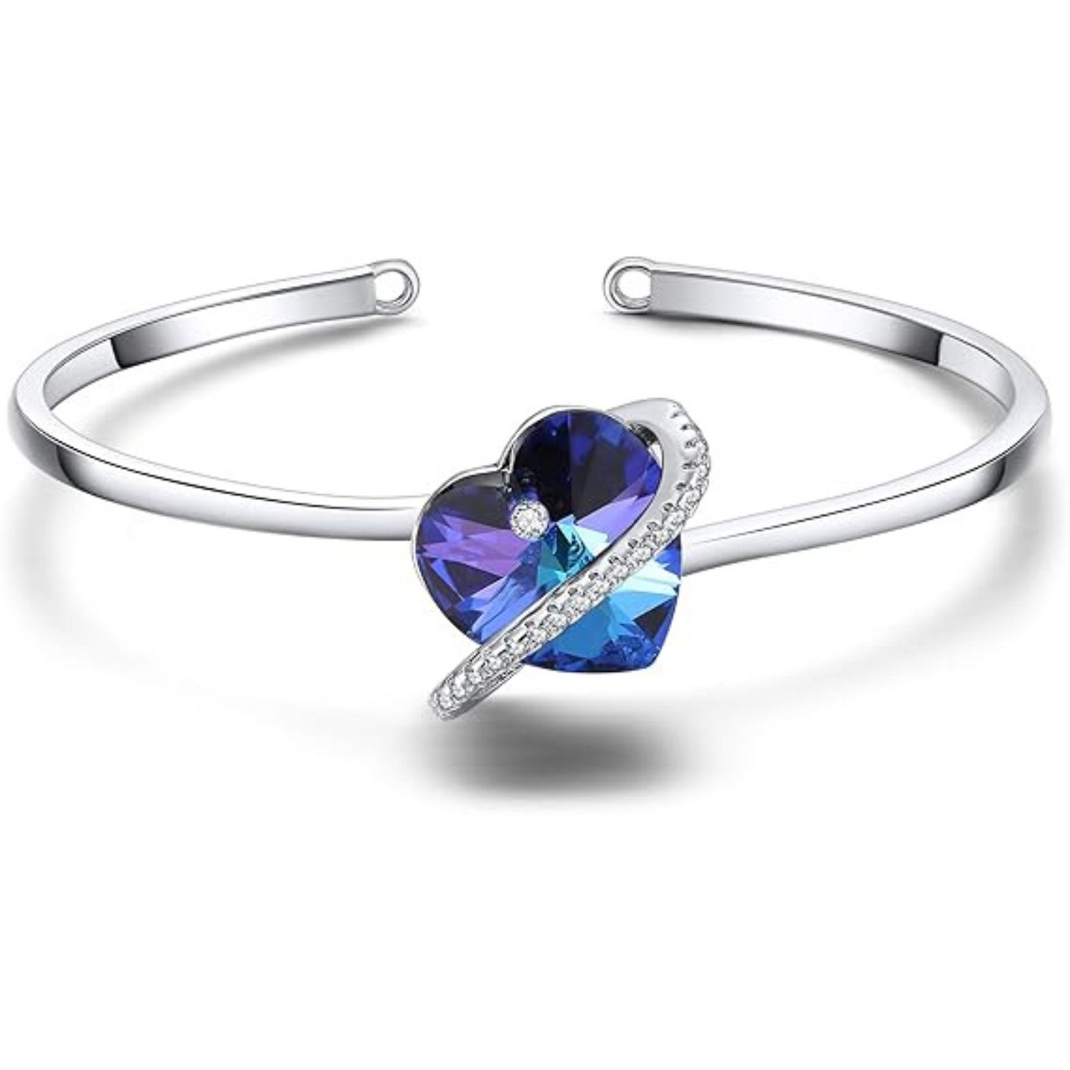 Lisandra Scott Armreif verstellbar mit funkelnden Herz Stein Kristallen - A günstig online kaufen