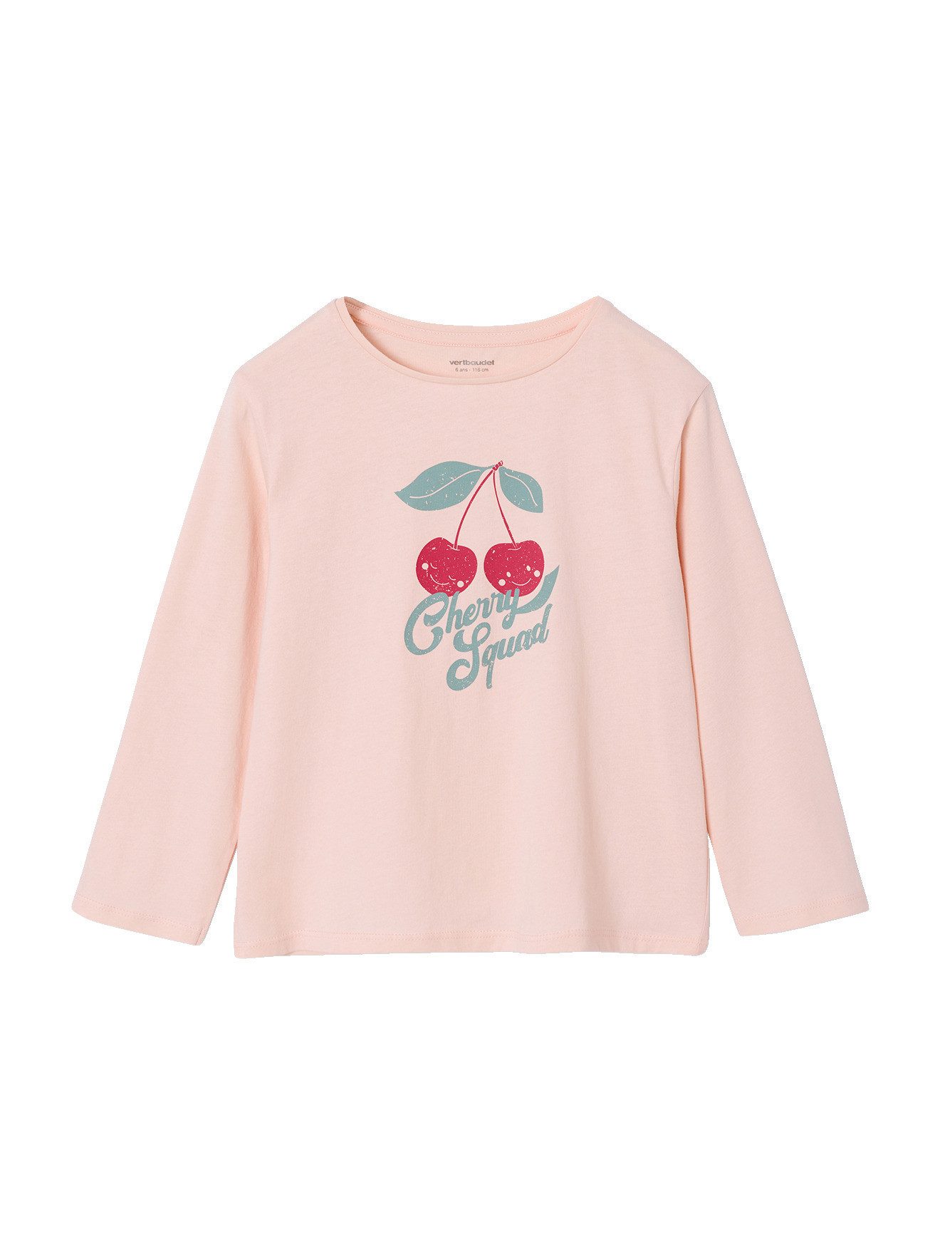 Langarmshirt Mädchen Langarmshirt BASIC mit Recycling-Baumwolle