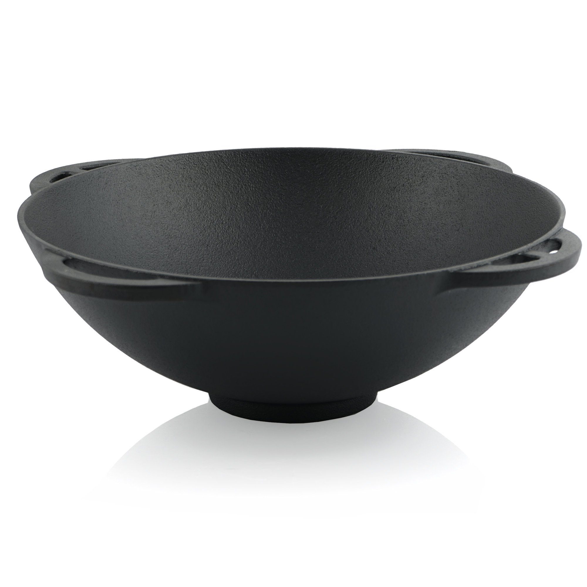 BBQ-Toro Grilltopf Kazan, Gusseisen Topf, 6,9 Liter, Traditioneller Gusstopf, Gusseisen