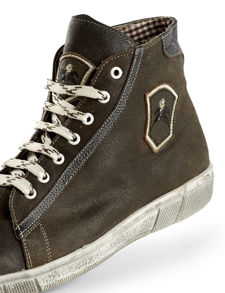 Maddox Herren Leder Trachtenschuhe "Marinus", Bernstein Braun Sneaker günstig online kaufen