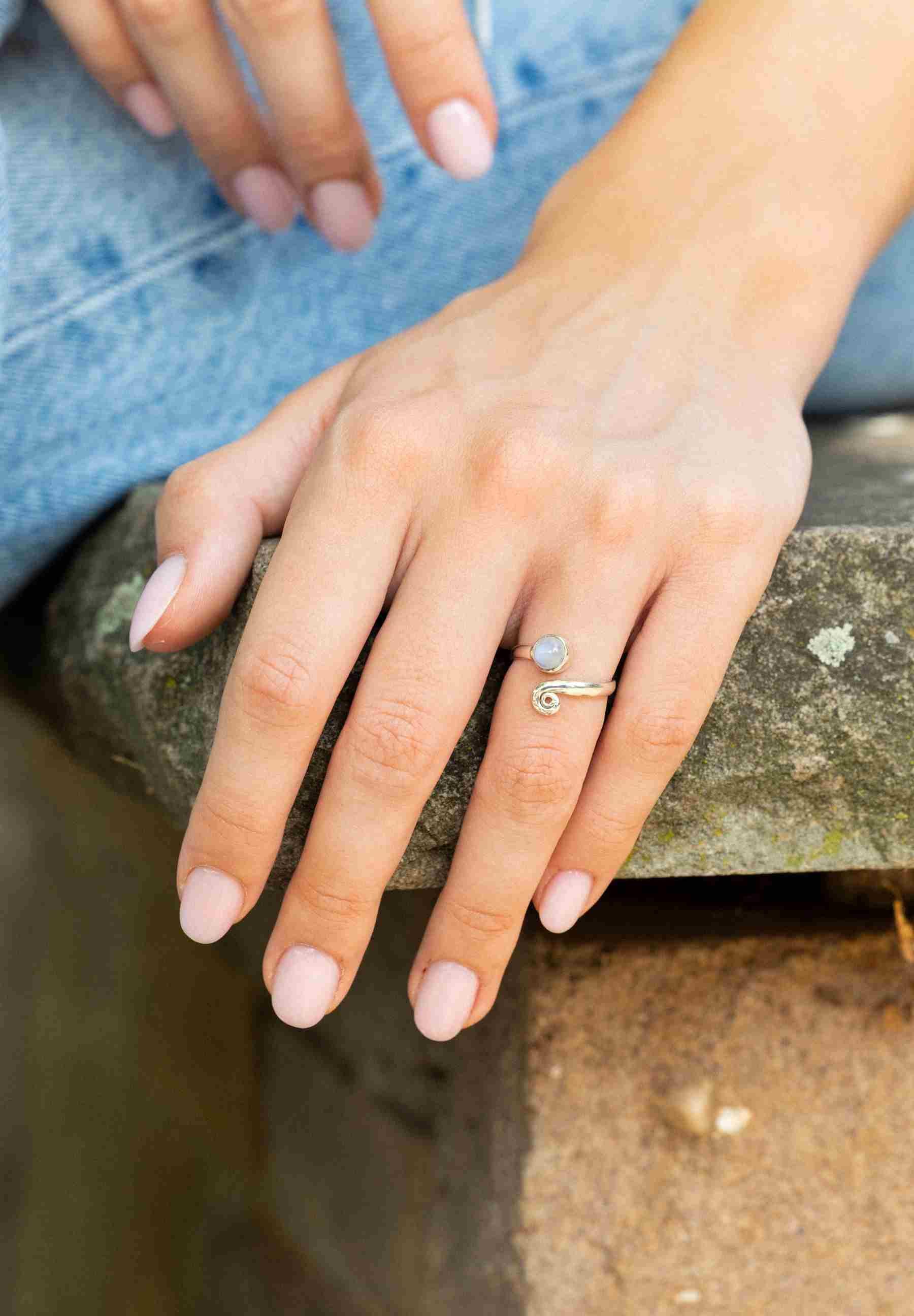 mantraroma Silberring (Ring mit Schmuckbeutel), Damenring günstig online kaufen