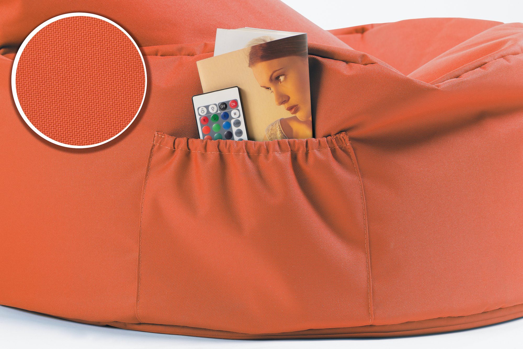 sunnypillow Sitzsack Gaming Sitzsack XXL mit Styropor Füllung für Kinder & Erwachsene