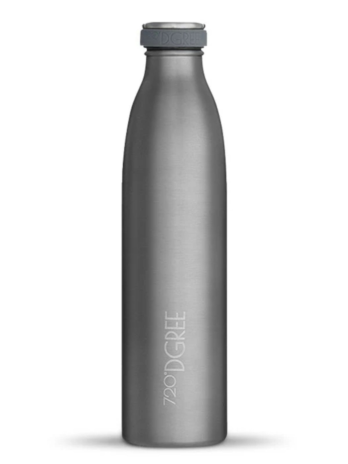 720°DGREE Trinkflasche Isolier Trinkflasche milkyBottle Edelstahl stone gray 0,75l