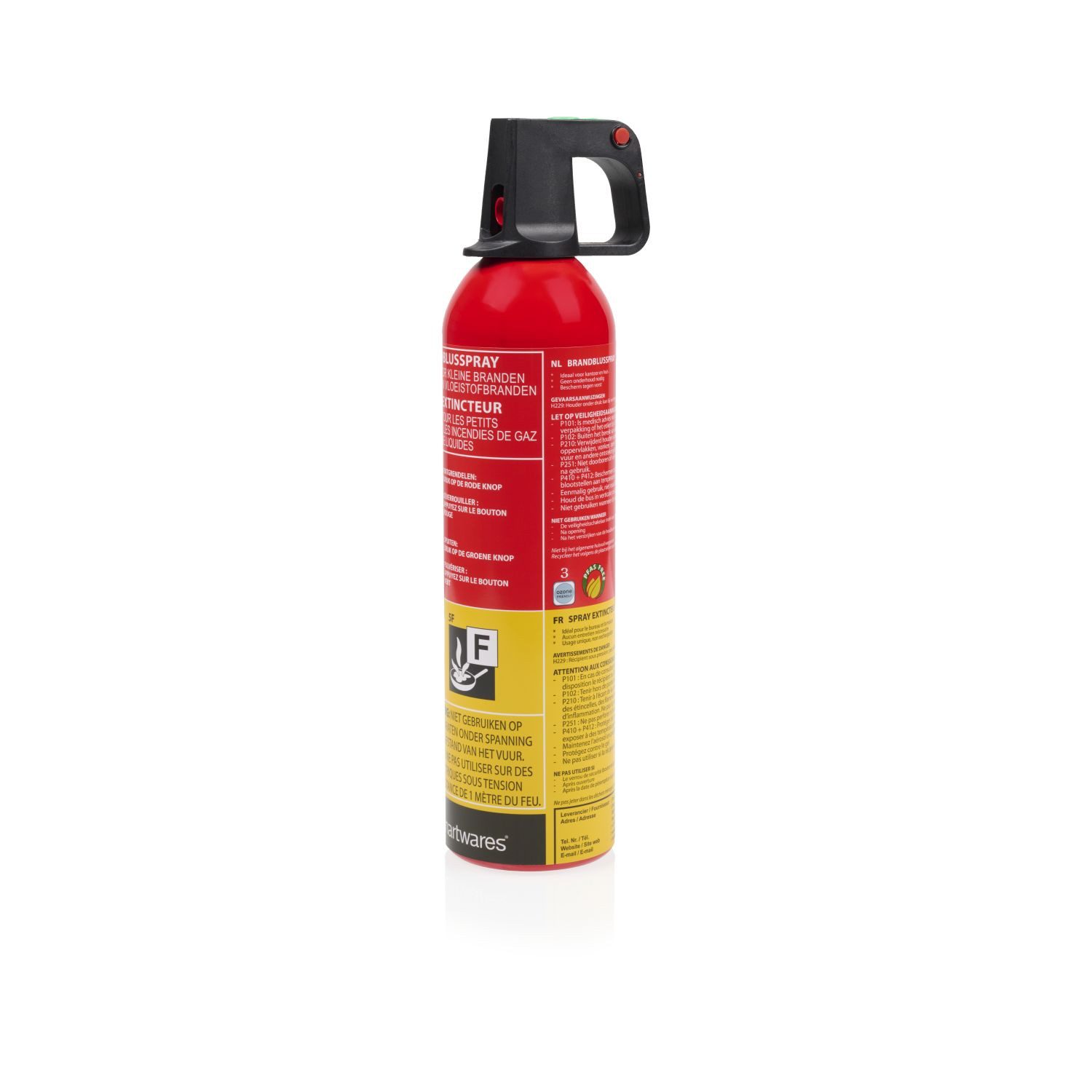 smartwares Feuerlöschspray Smartwares FEX-15371 Feuerlöschspray – 750 ml PFAS-frei – Brandklasse, 750 ml PFAS-frei – Brandklasse 5A 5F