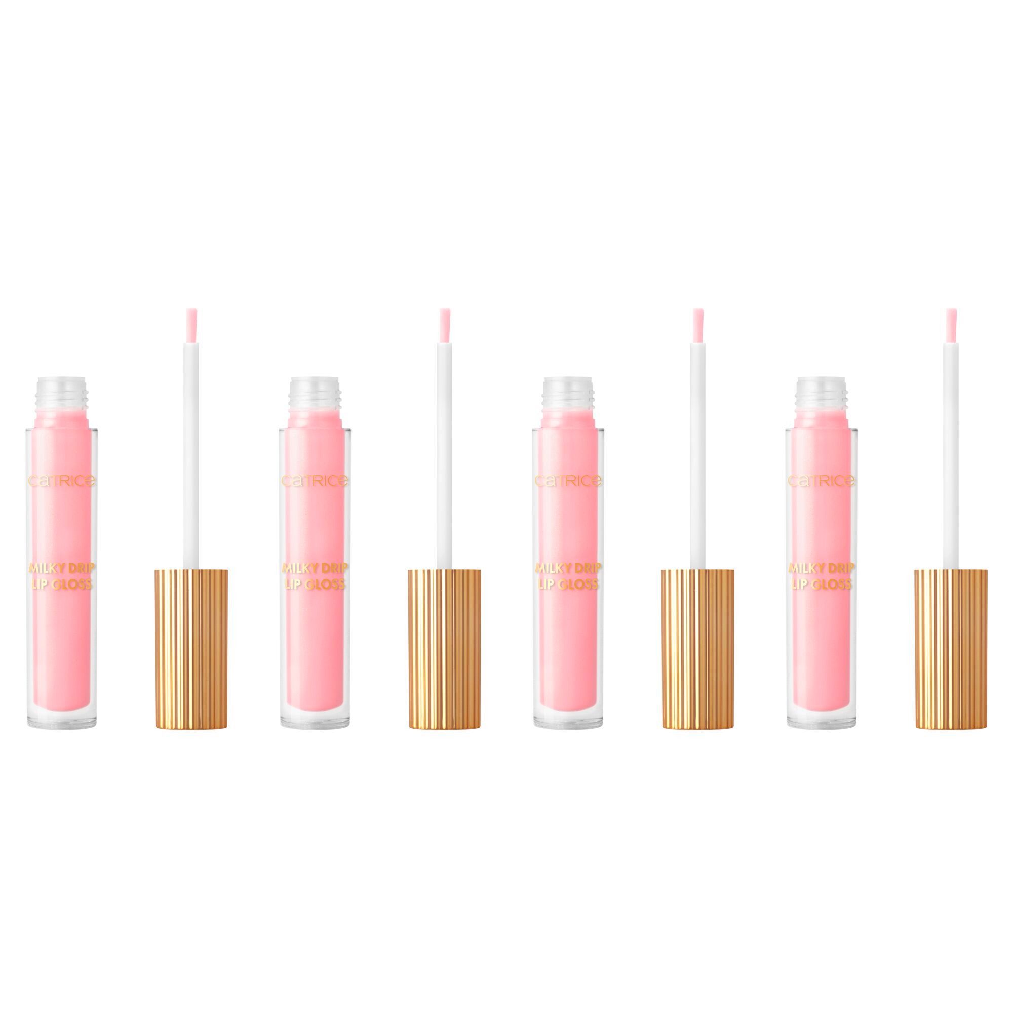 Catrice Lipgloss PISTACHIO CREAM DELIGHT Milky Drip Lip Gloss, 4-tlg.