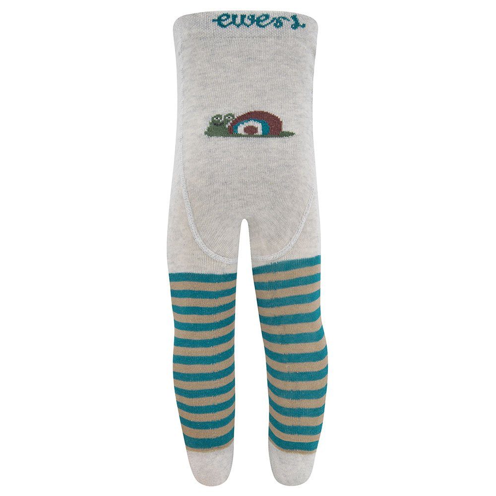Ewers Strumpfhose Strumpfhose GOTS Schnecke 98% Baumwolle kbA, 2% Elasthan