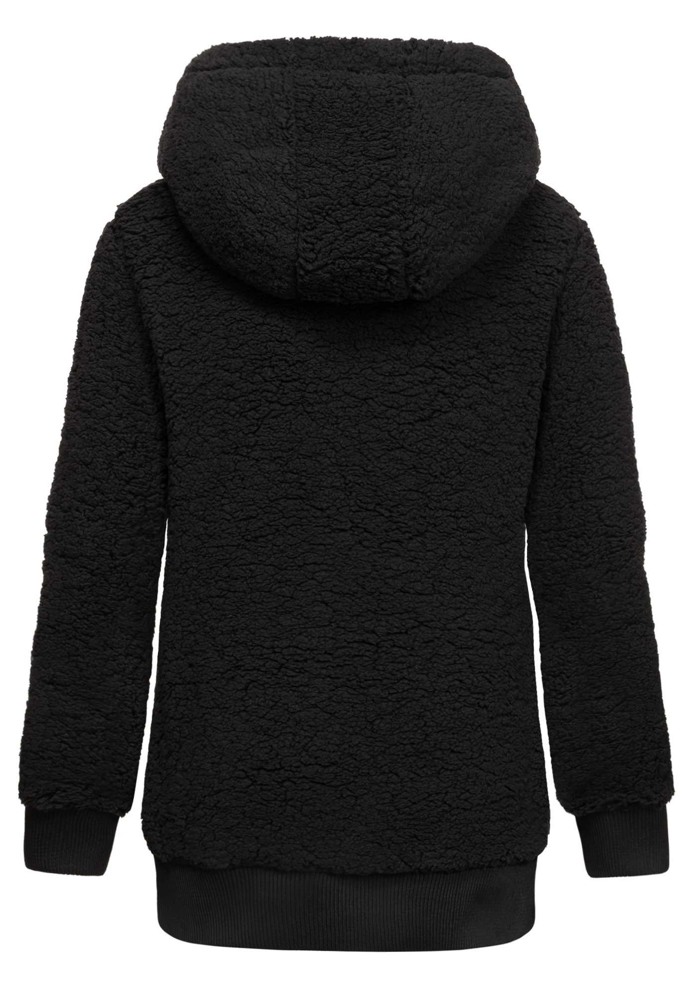REPUBLIX Kapuzenpullover VALENTINA Damen Teddy Sweatjacke Plüsch Hoodie Pul günstig online kaufen