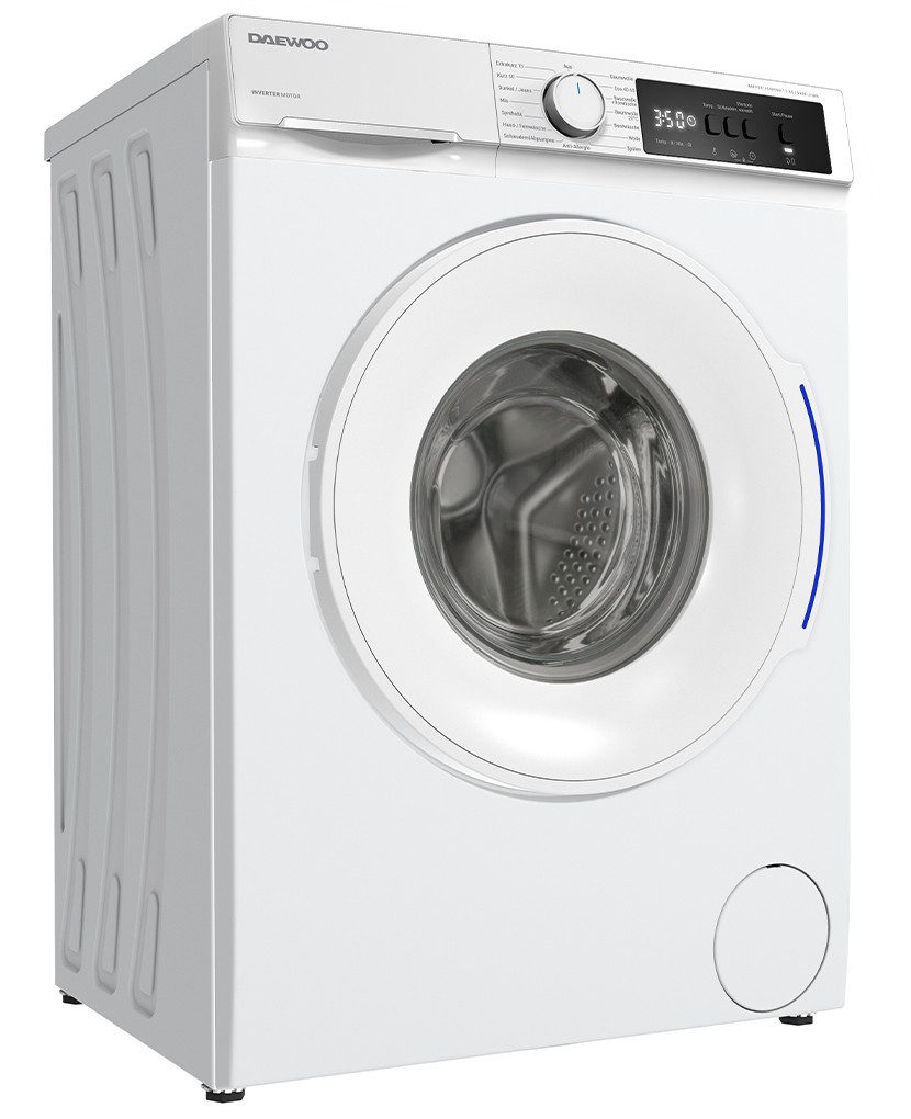 Daewoo Waschmaschine WM-FBR7454W0NA-DE, 7 kg, 1400 U/min, Anti-Allergie-Programm, SoftTouch-Bedienung, AquaStop