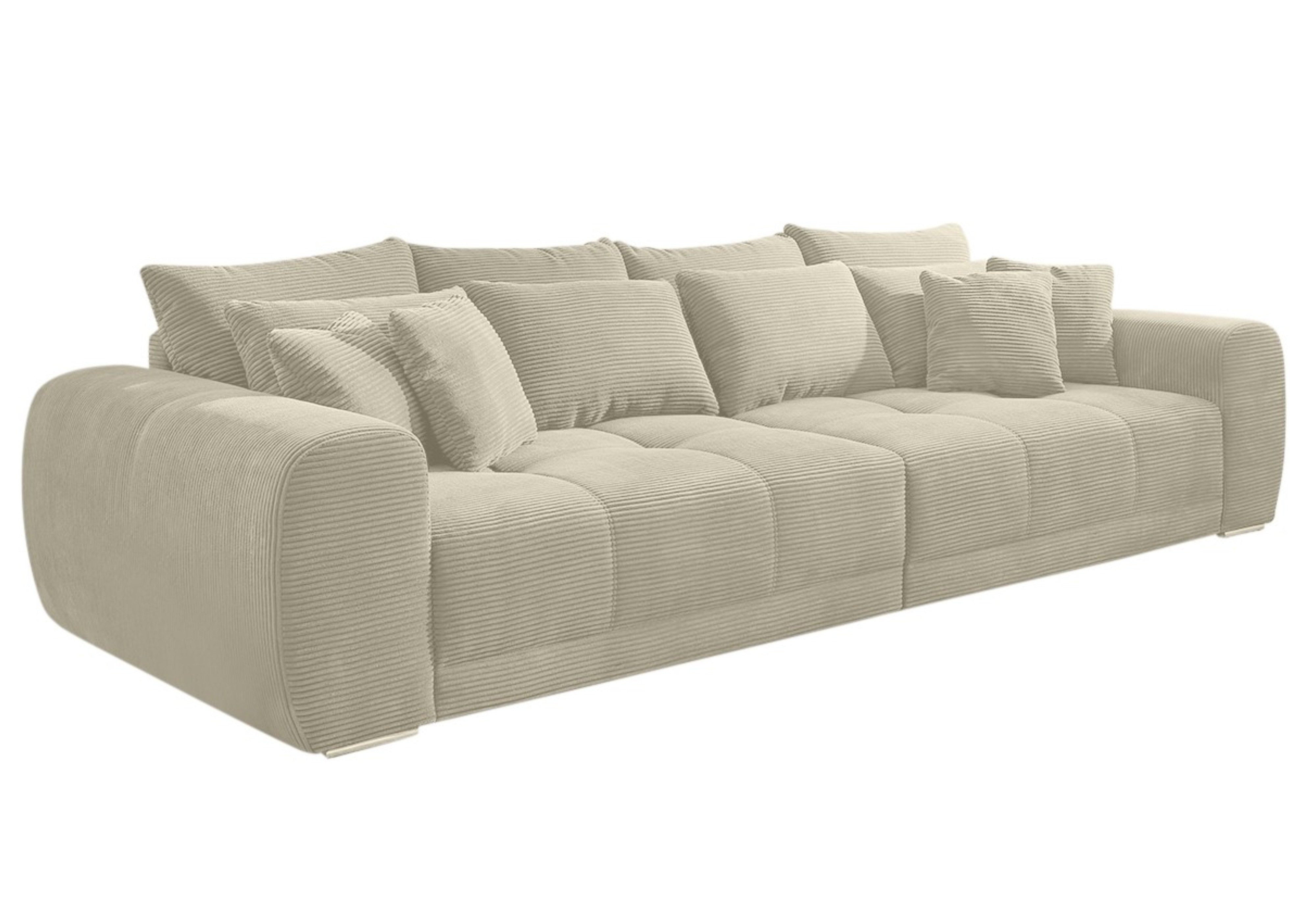 luma-home Big-Sofa 15173, XXL-Couch B306/T134/H86 cm, Liegefläche 120x240 c günstig online kaufen