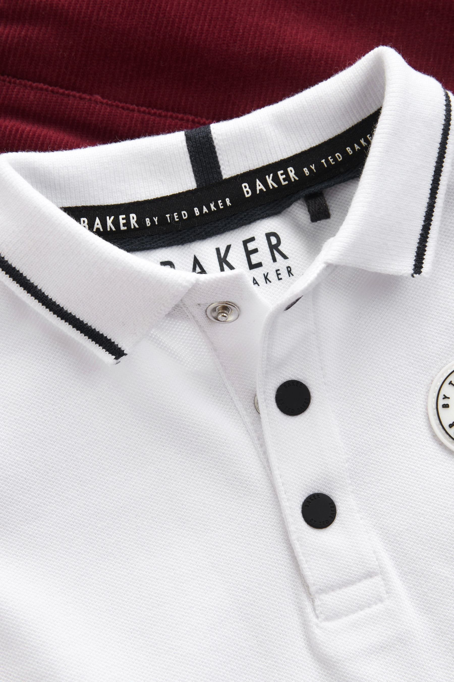 und Polo-Shirt Ted Baker & by (2-tlg) Ted Shirt Baker Hose Baker Baker Cord-Latzhose by