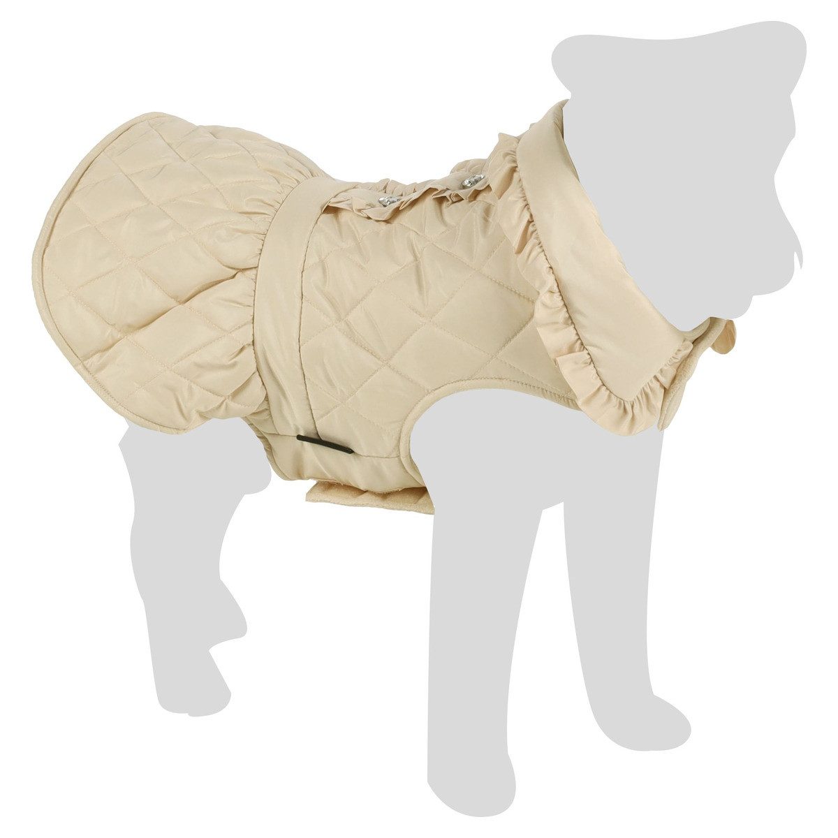 Flamingo Hundemantel Hundemantel Jewel beige