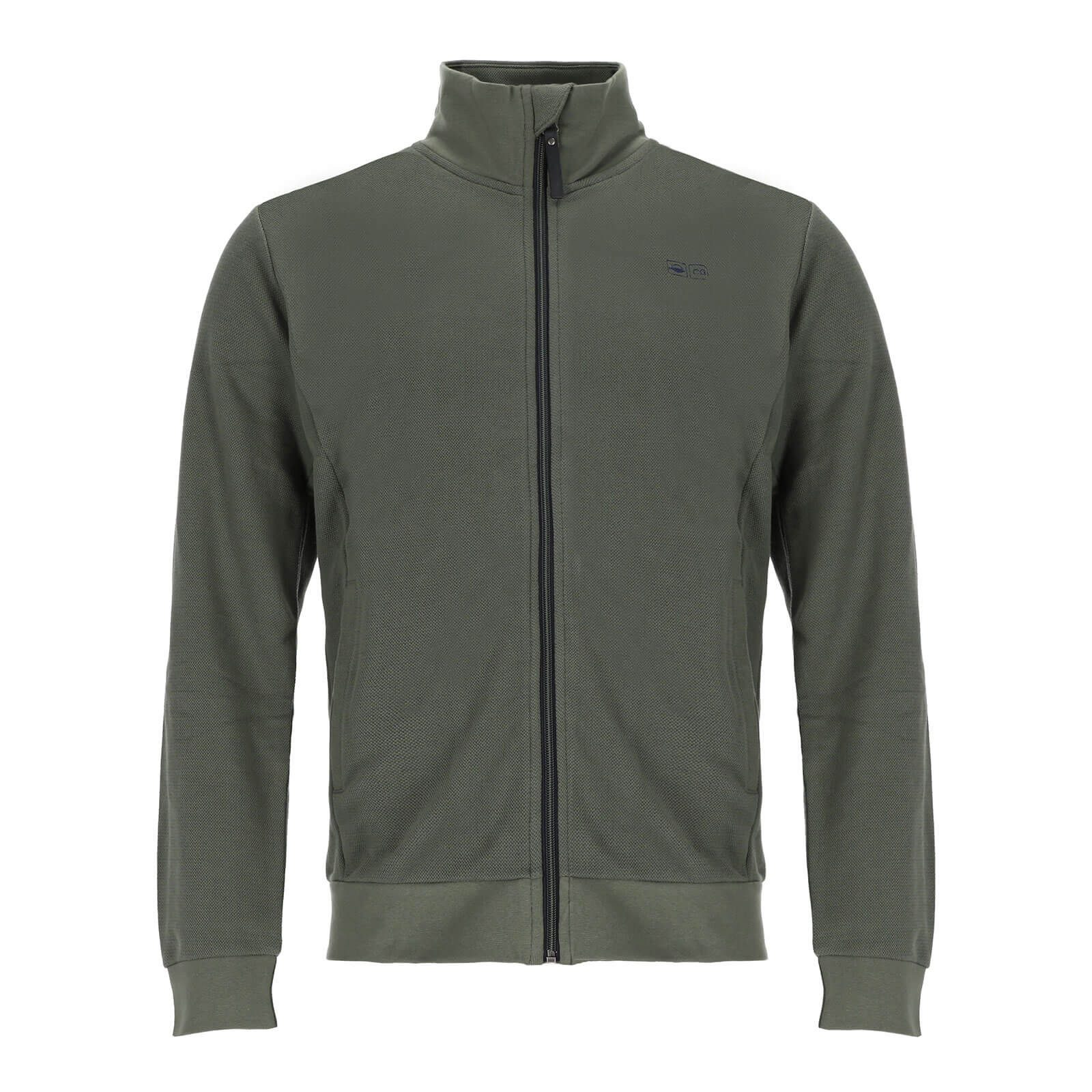 Coastguard Sweatjacke 62536 Herren Sweatjacke mit Stehkragen - Unifarbene P günstig online kaufen