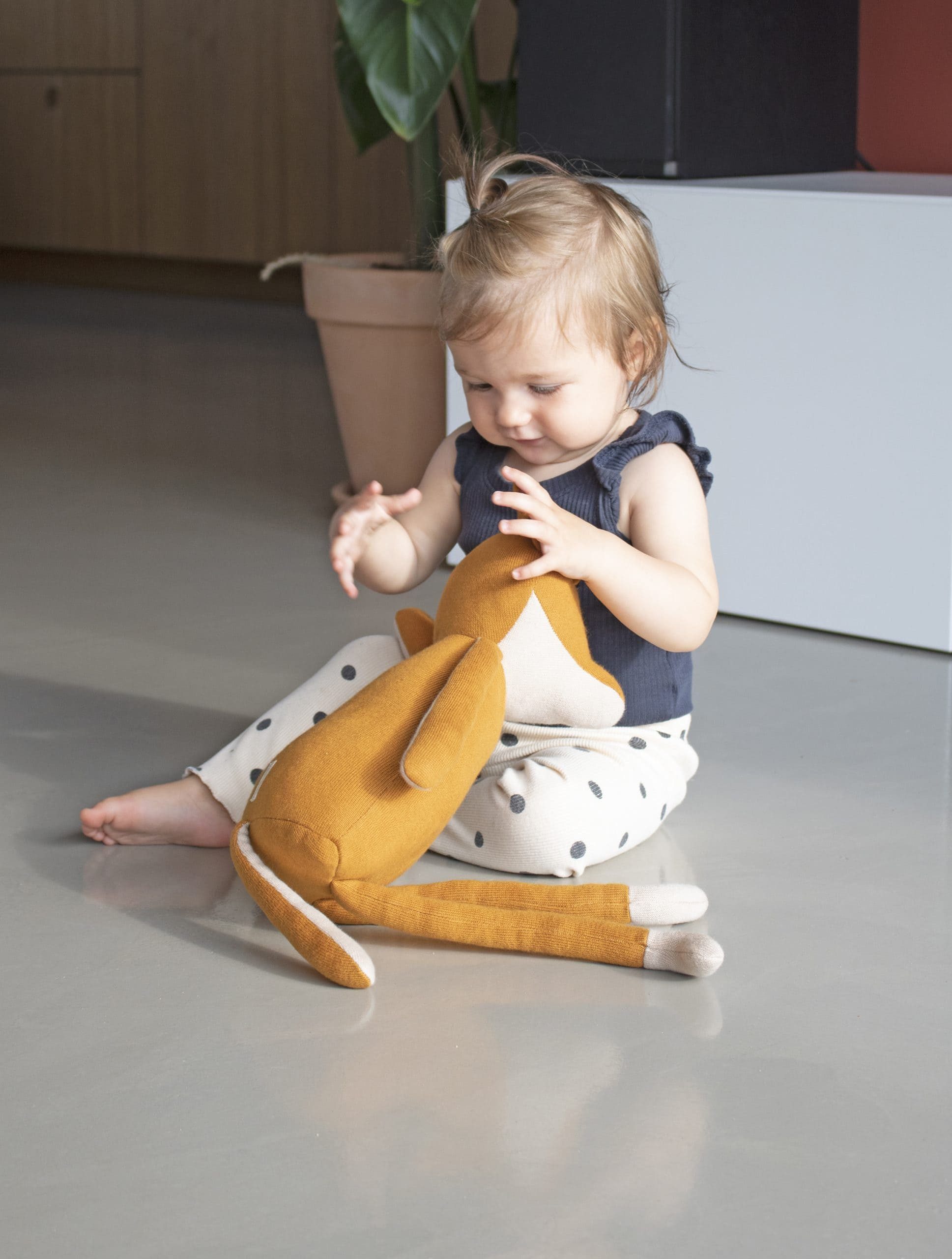 FILIBABBA Kuscheltier Filibabba Kuscheltier – 100% Bio-Baumwolle, weiches Stofftier