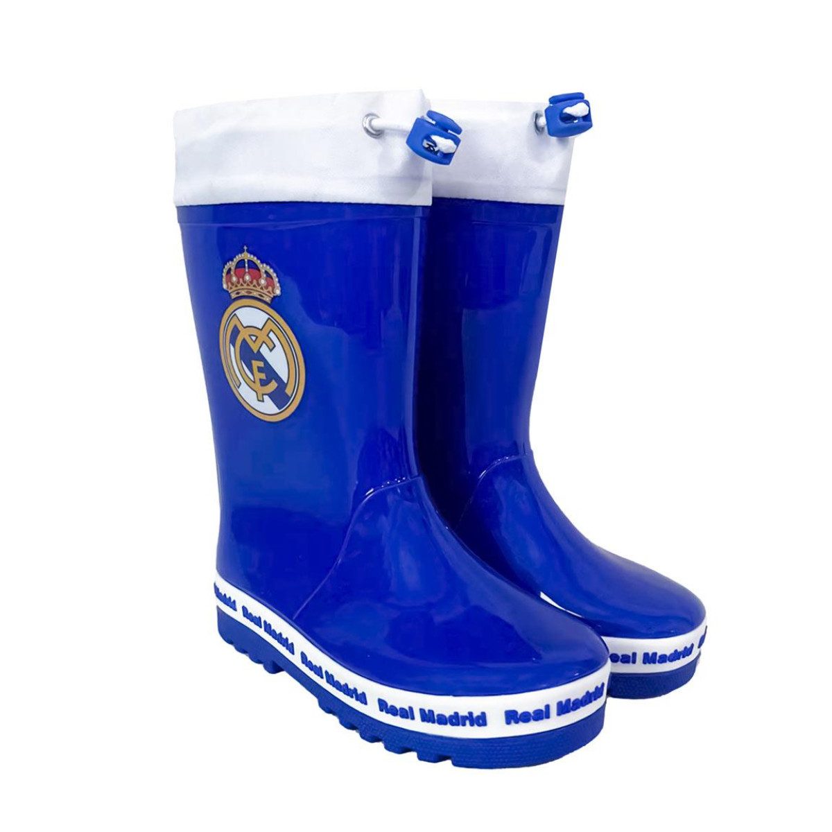 Cerda Real Madrid Kinder Regenstiefel – Wasserdichte PVC für Unisex Gummistiefel