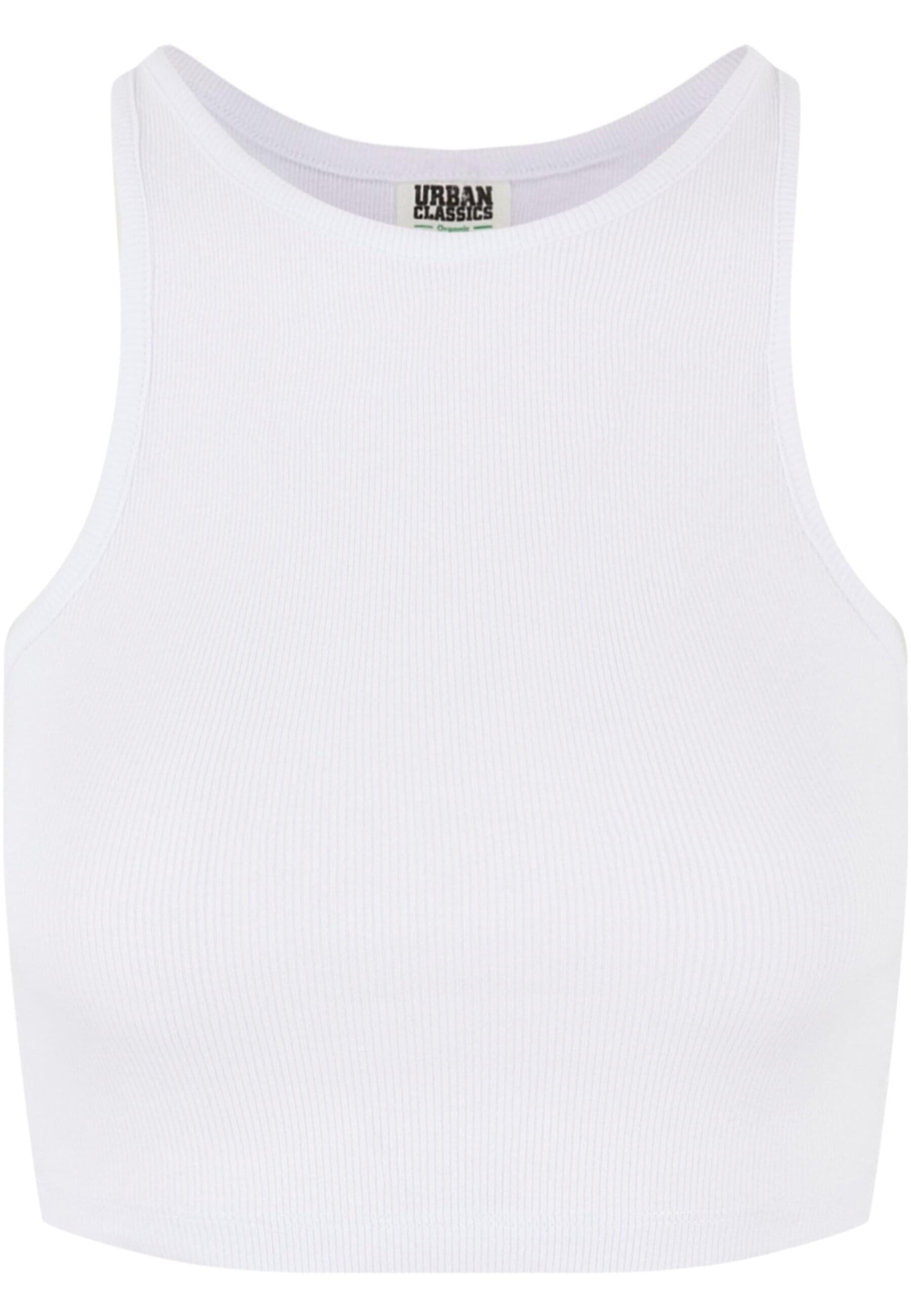 URBAN CLASSICS Muskelshirt Urban Classics Damen Ladies Organic Cropped Rib günstig online kaufen