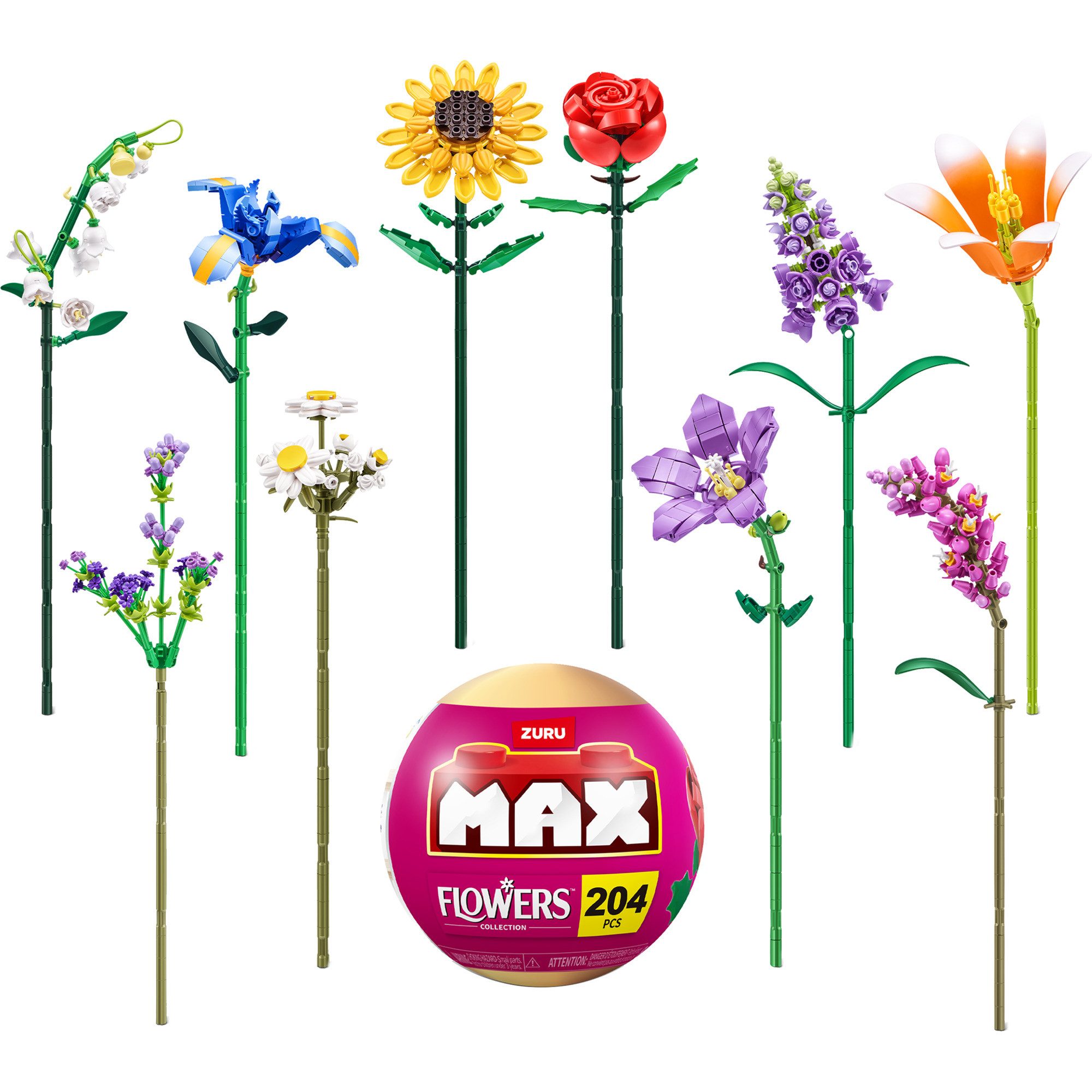 ZURU ZURU MAX Premium Flowers Collection, Spielbausteine