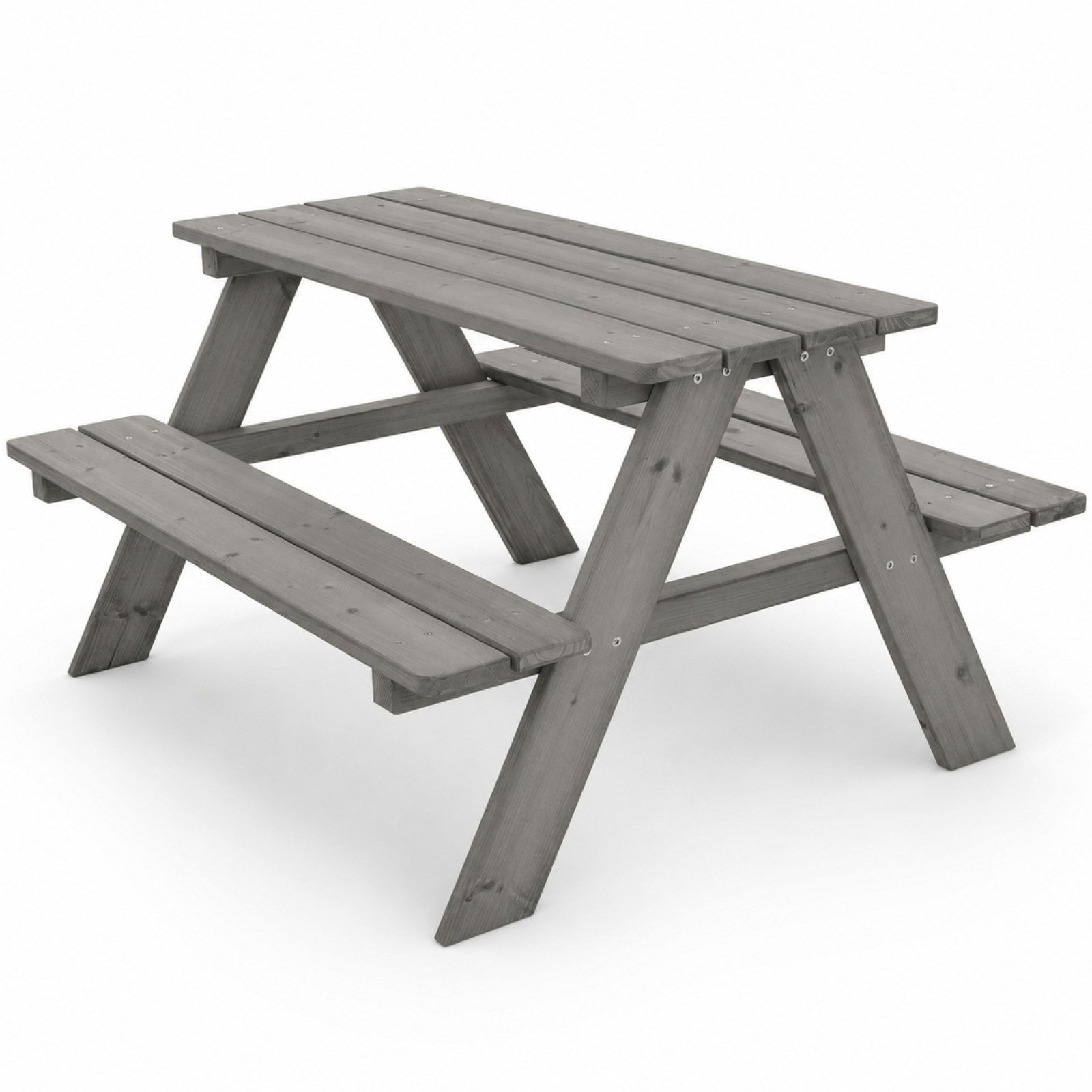 HAGO Garten-Kindersitzgruppe Sitzset Gartenbank Essplatz Picknick Spieltisch Tanne Holz, (1-tlg)
