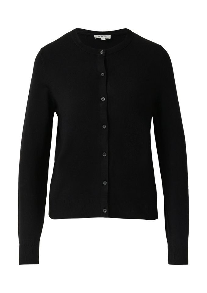 s.Oliver Strickjacke – Damen Feinstrick-Cardigan – günstig online kaufen