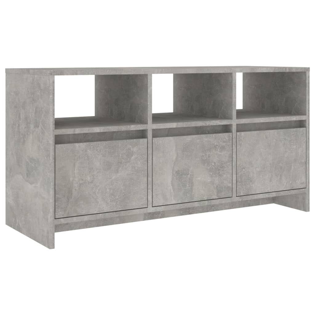 cm Betongrau Holzwerkstoff 102x37,5x52,5 TV-Schrank furnicato