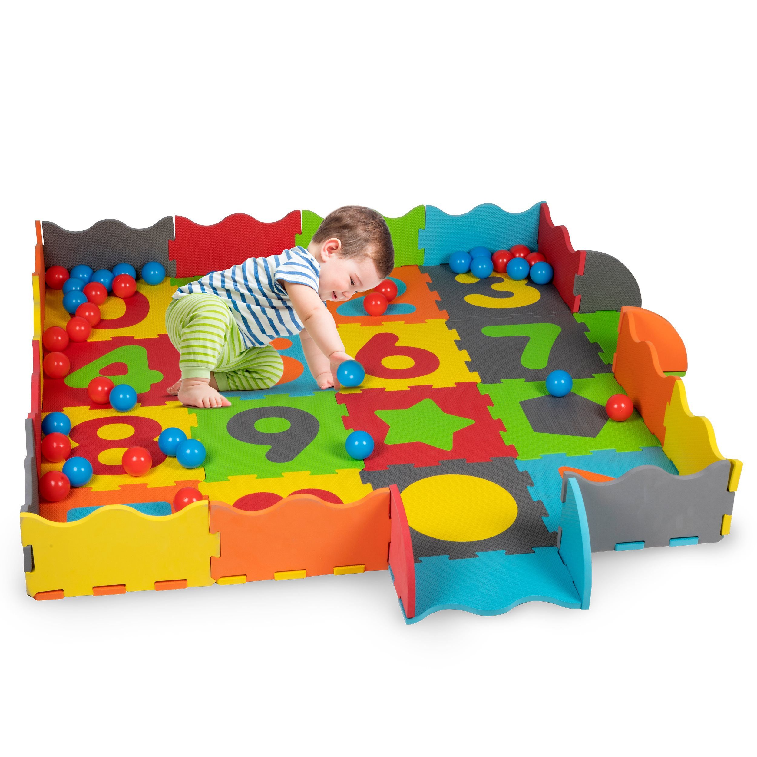 Let's Play Bällebad Let's Play Spielset 3-in-1