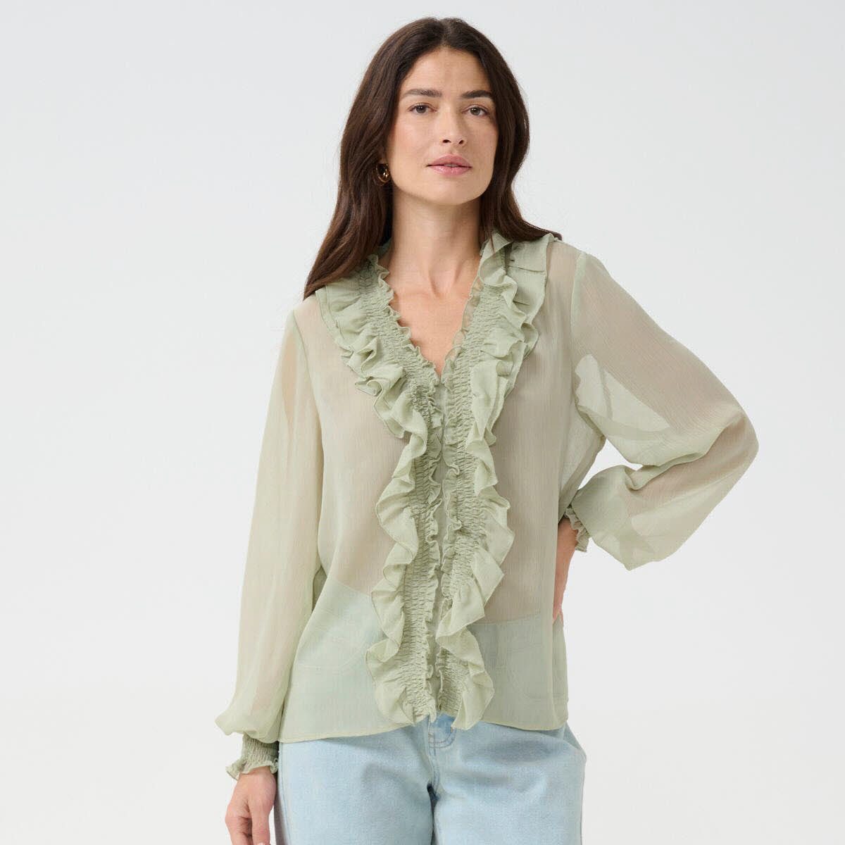 Klassische Bluse CREmery Blouse