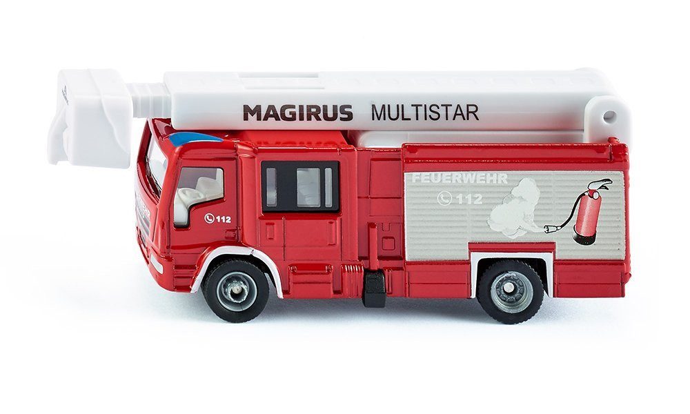 Modellauto Siku 1749, Magirus Multistar TLF mit Teleskopmast